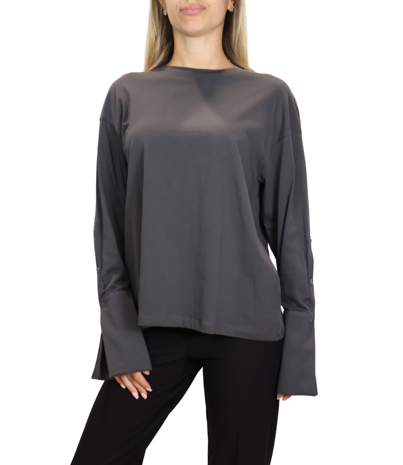 T-Shirt Vicolo UAC0201 Donna - Acu Asfalto 95 U