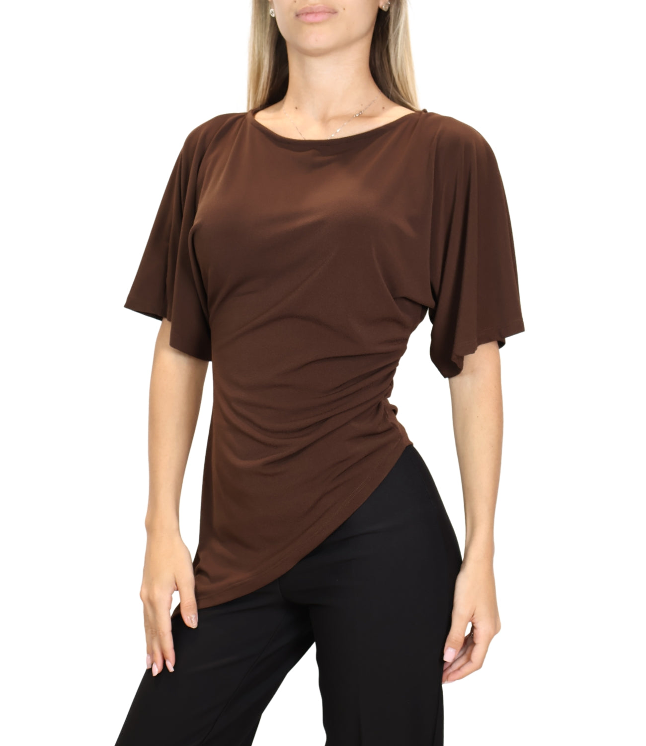 T-Shirt Vicolo UAC0204 Donna - Acu Fondente 69 U