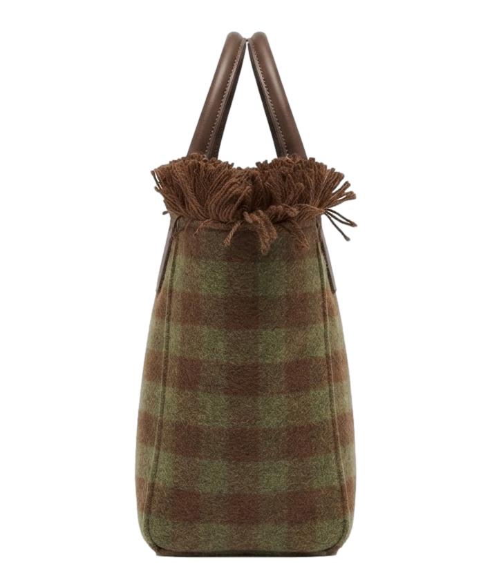 Borsa Vicolo XAC0029 Donna - Marrone/menta