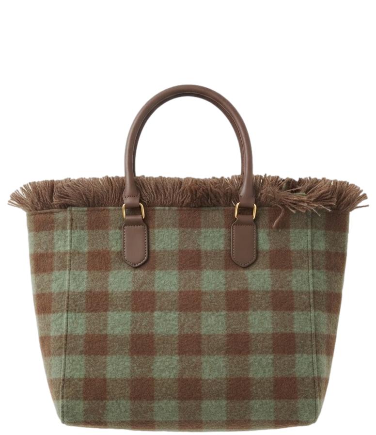 Borsa Vicolo XAC0029 Donna - Marrone/menta