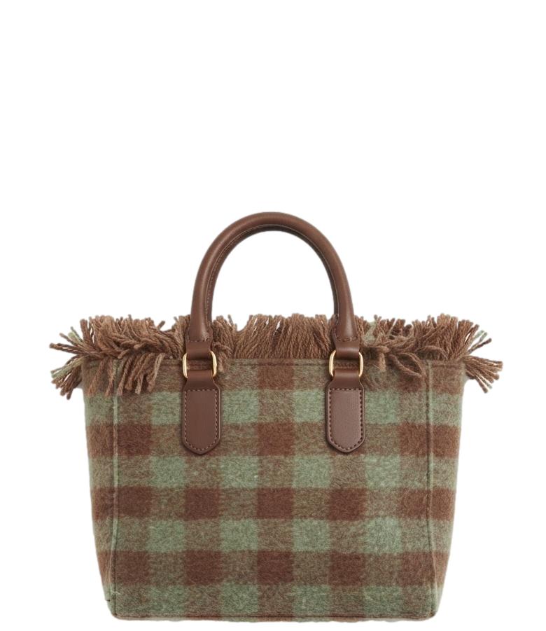 Borsa Vicolo XAC0030 Donna - Marrone/menta