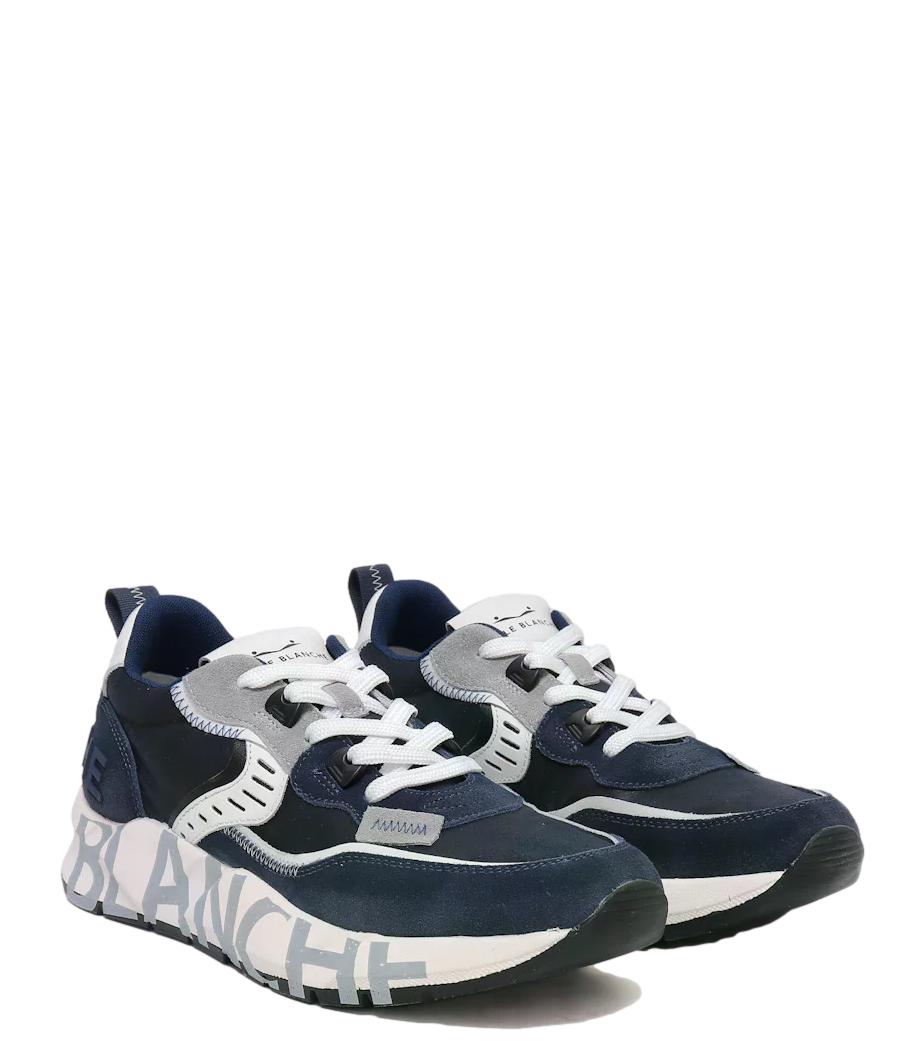 Sneakers Voile Blanche 001-2017465-17 Uomo - Delavè/wax Blue