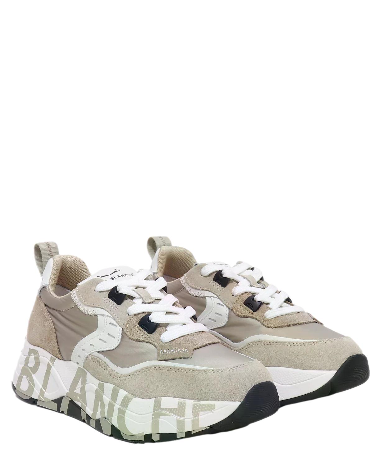Sneakers Voile Blanche 001-2017475-27 Donna - Light BeigE-Platinum