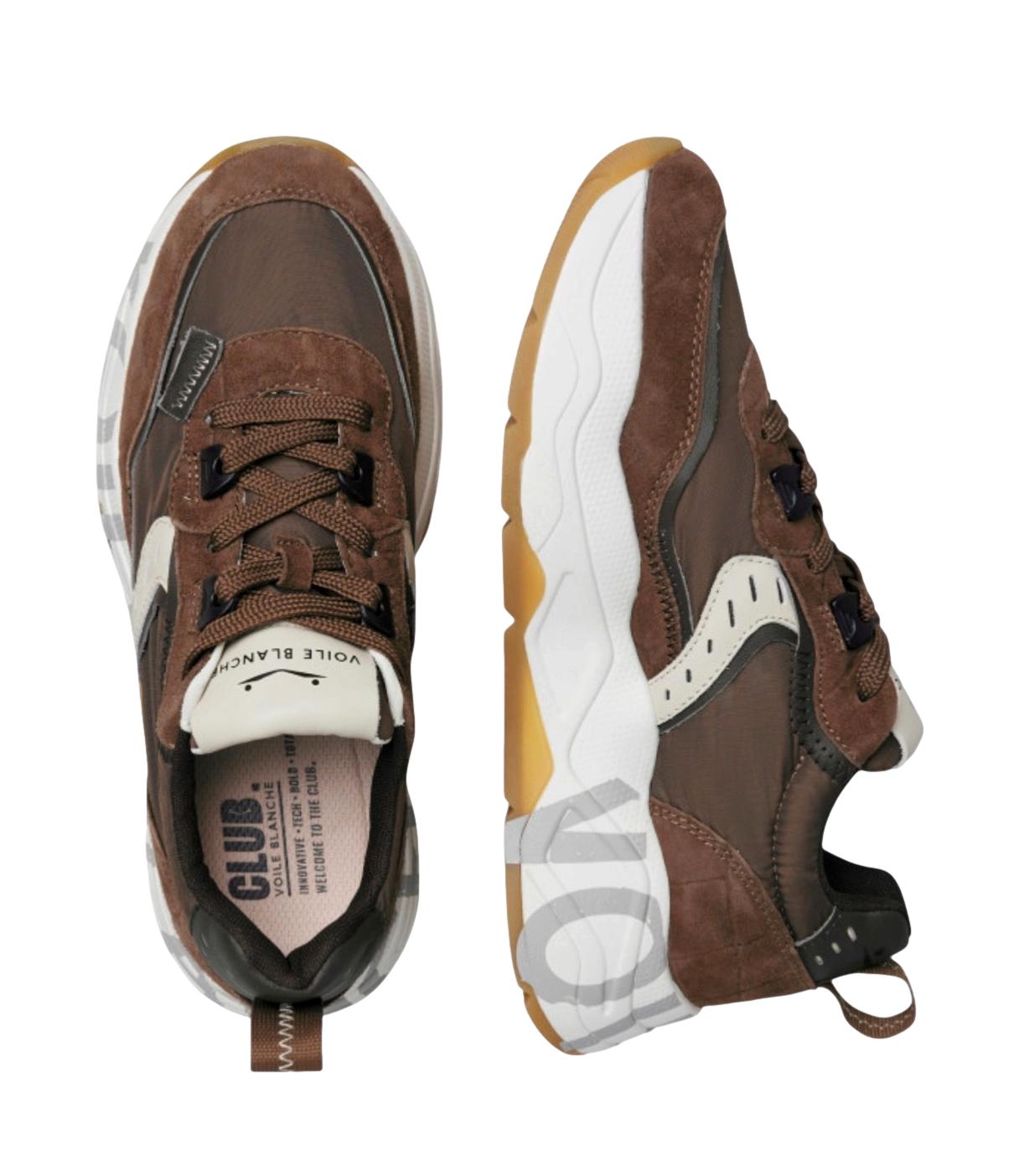 Sneakers Voile Blanche 001-2017475-39 Donna - BrowN-Dark Brown