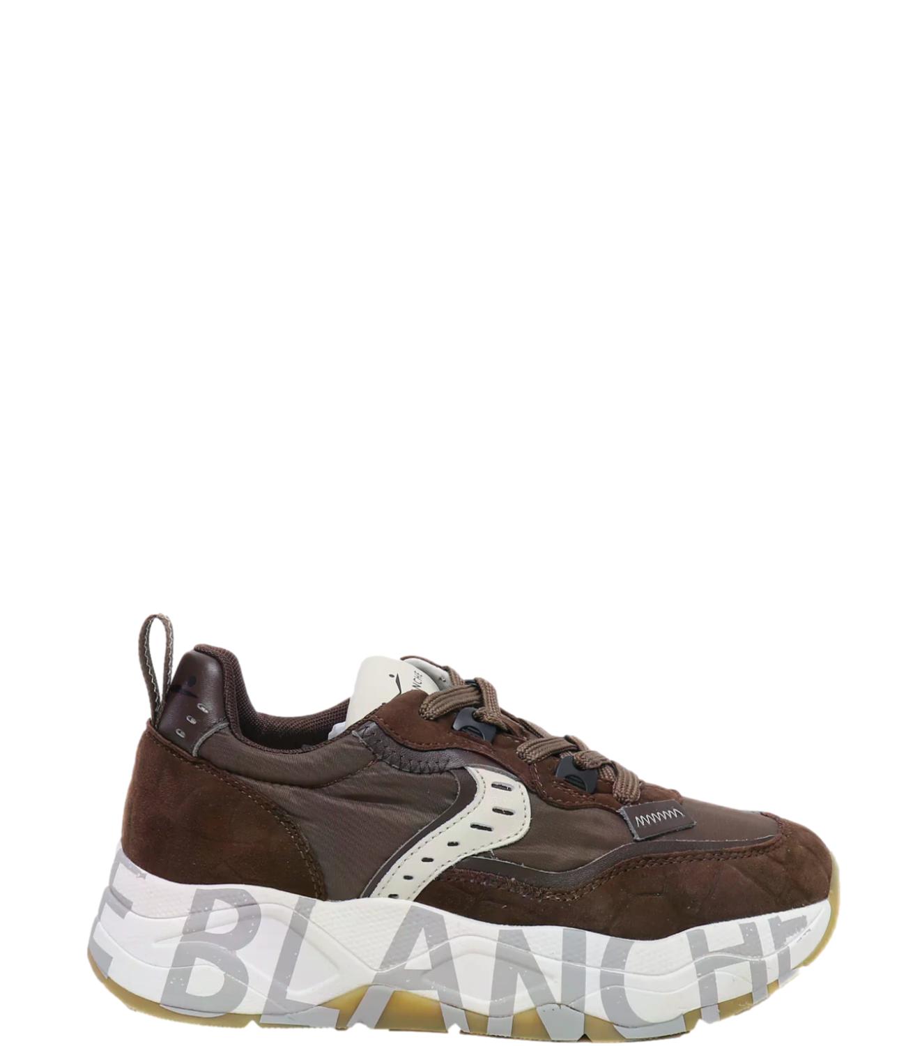 Sneakers Voile Blanche 001-2017475-39 Donna - BrowN-Dark Brown