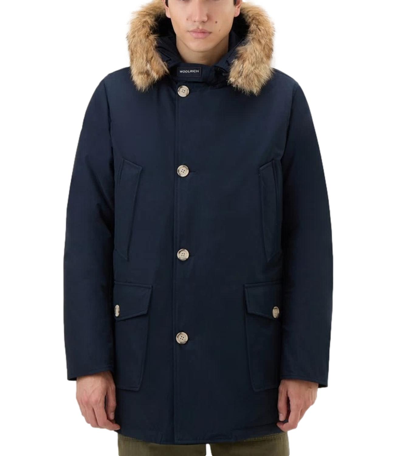Giubbino Woolrich CFWOOU0482MBUT0001 Uomo - Melton Blue