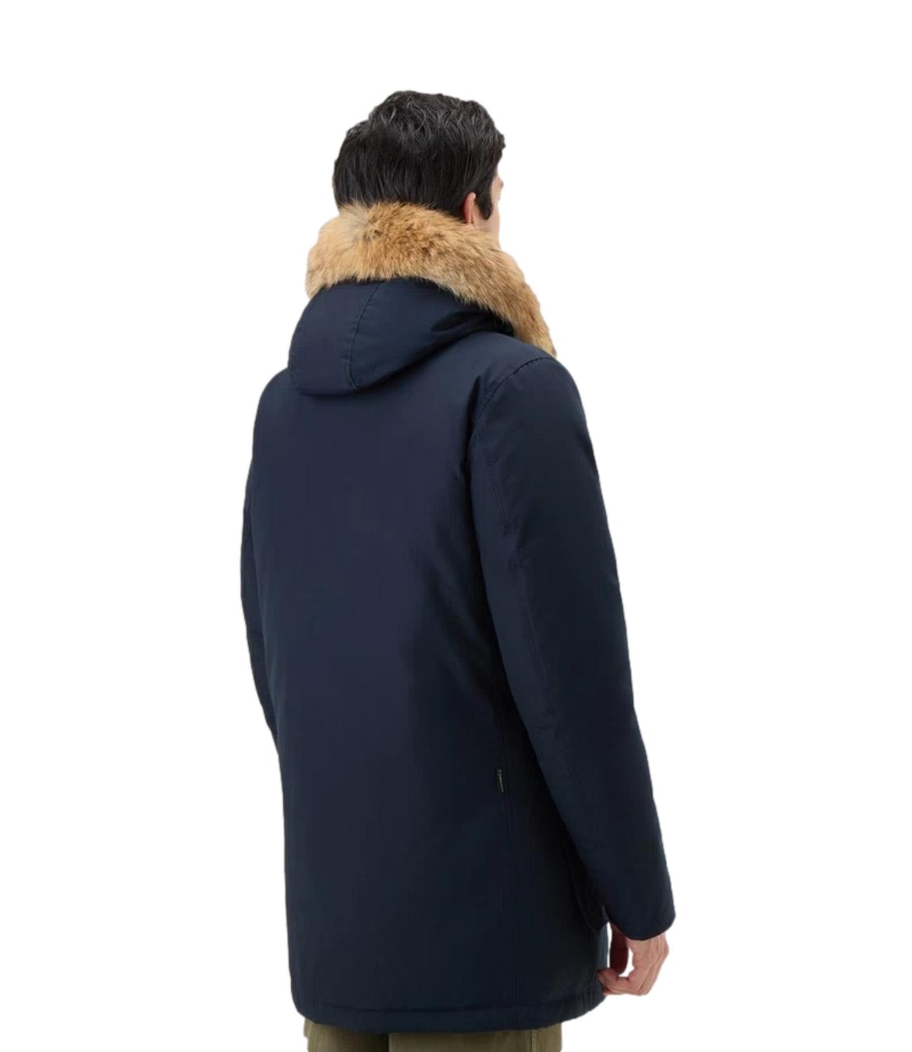 Giubbino Woolrich CFWOOU0482MBUT0001 Uomo - Melton Blue