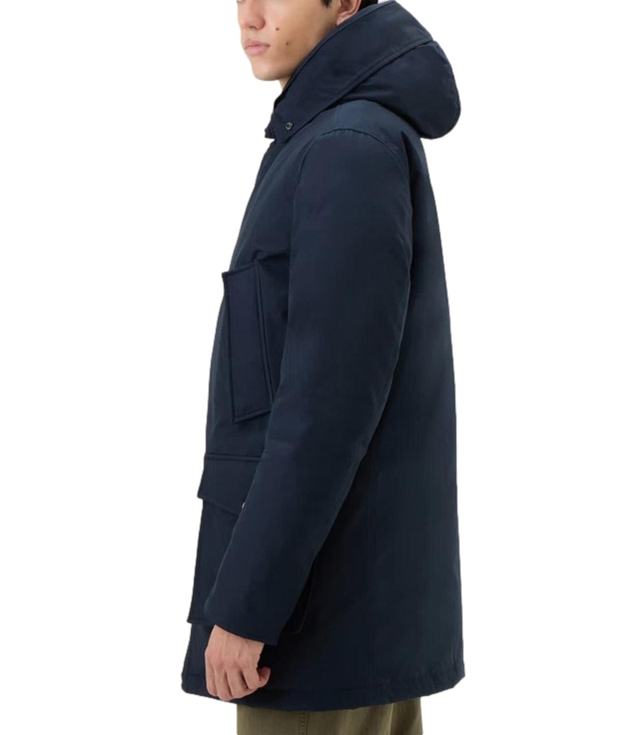 Giubbino Woolrich CFWOOU0482MBUT0001 Uomo - Melton Blue