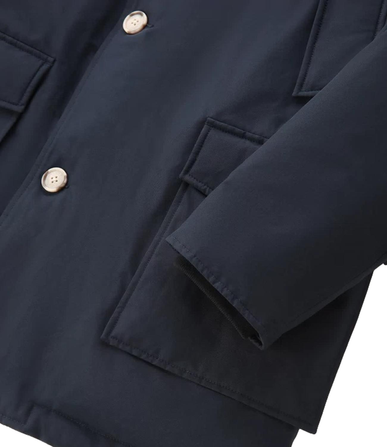 Giubbino Woolrich CFWOOU0482MBUT0001 Uomo - Melton Blue