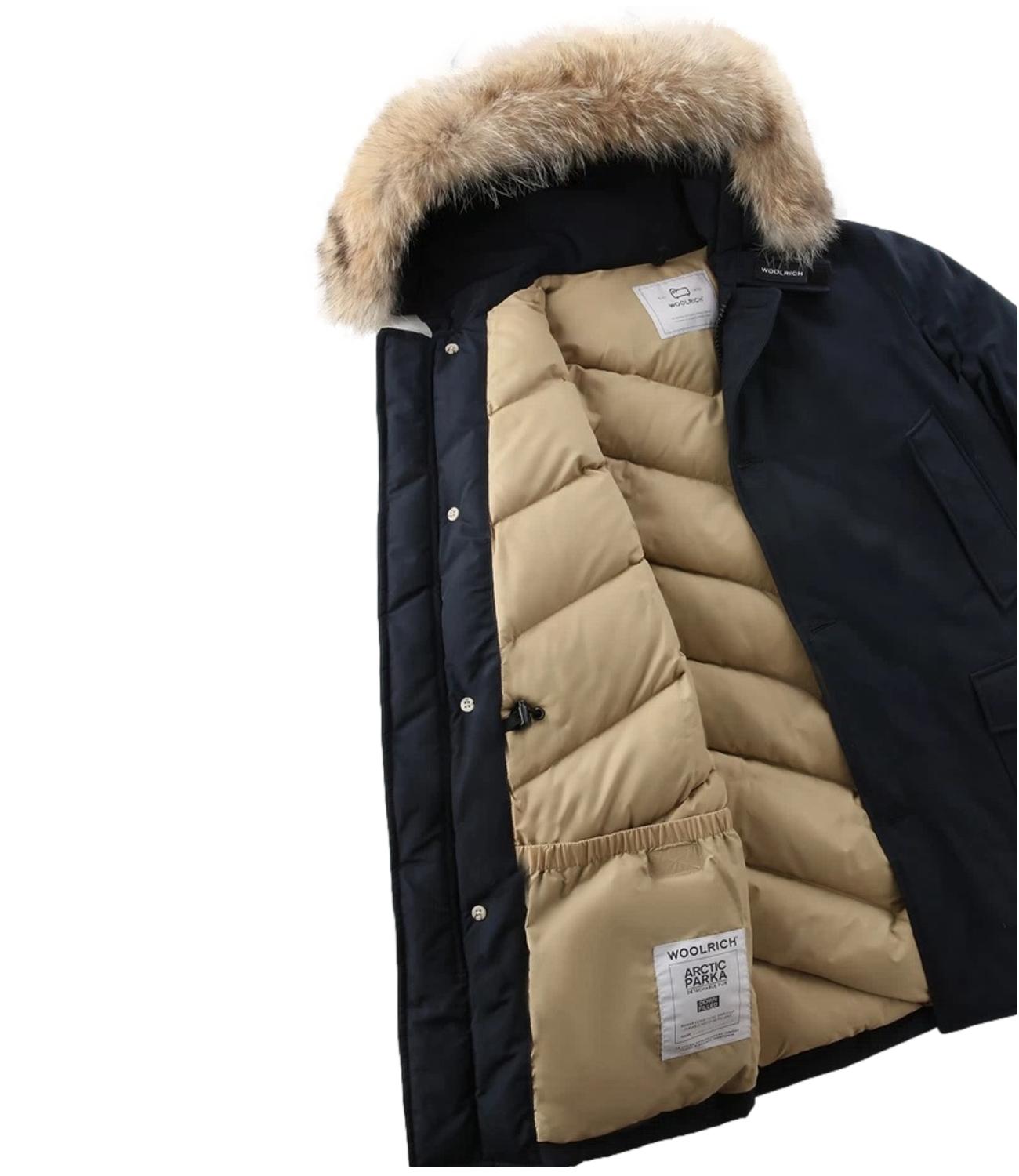 Giubbino Woolrich CFWOOU0482MBUT0001 Uomo - Melton Blue