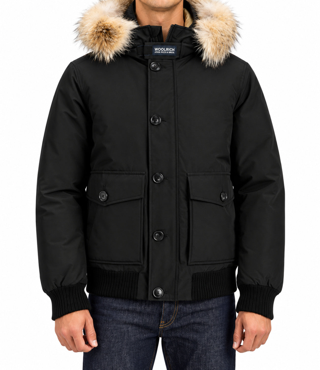 Bomber Woolrich CFWOOU2238MRUT0001 Uomo - Black
