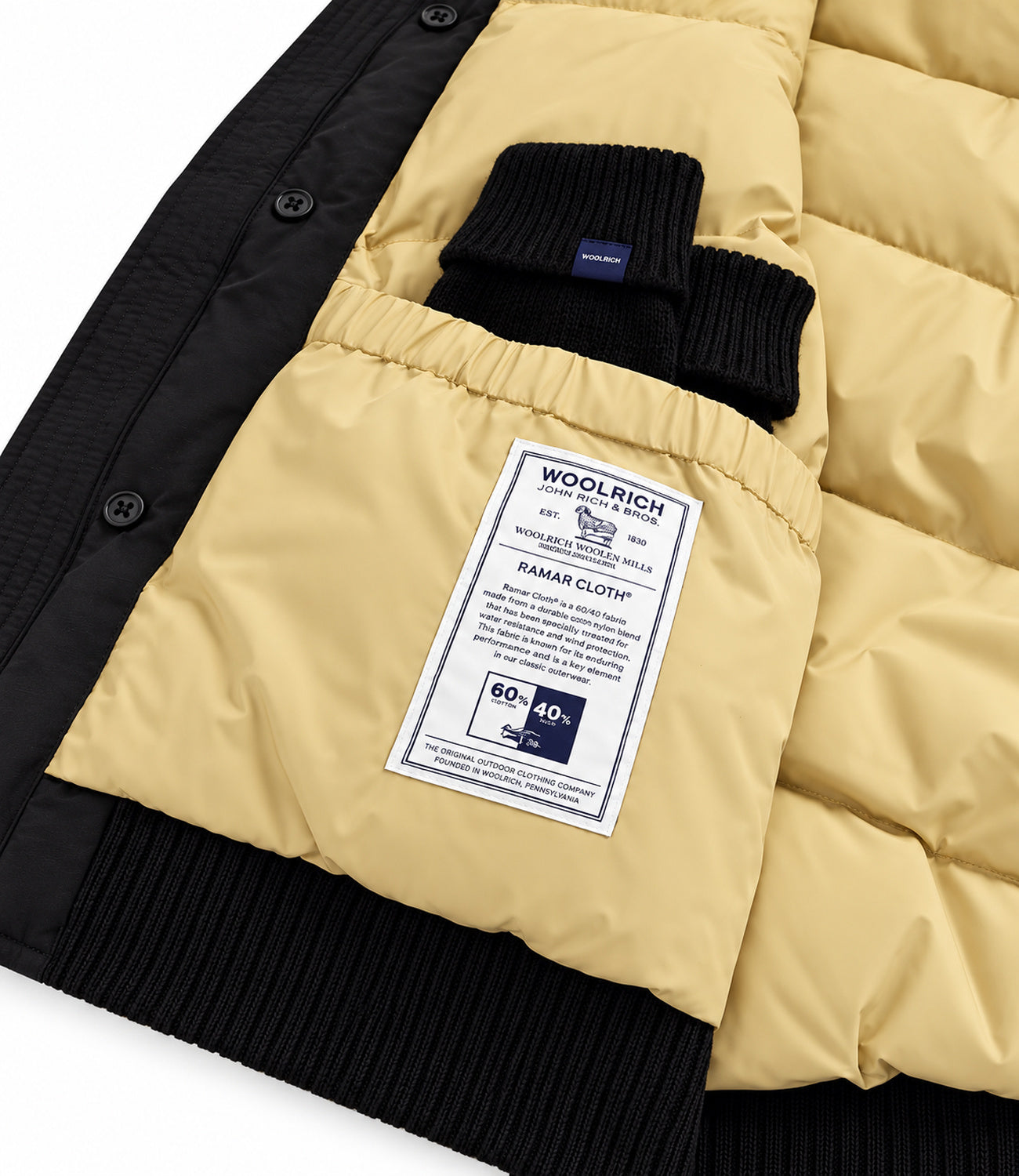 Bomber Woolrich CFWOOU2238MRUT0001 Uomo - Black
