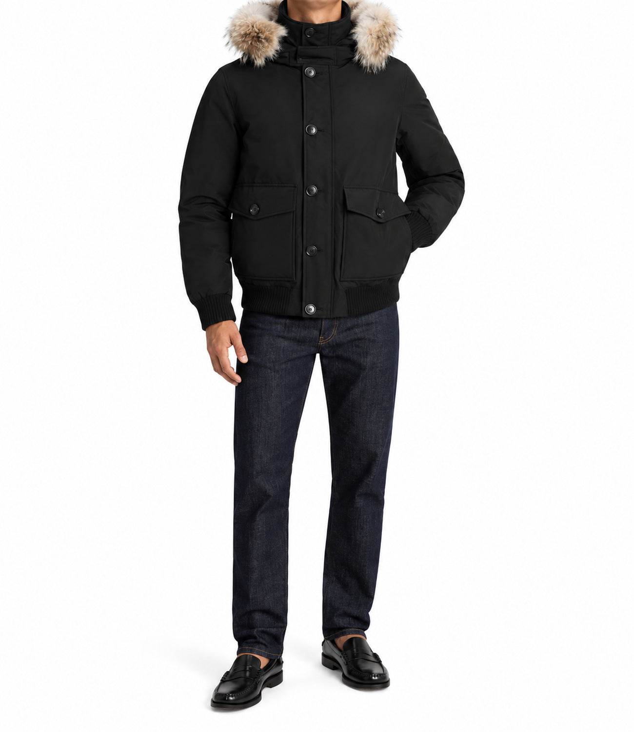 Bomber Woolrich CFWOOU2238MRUT0001 Uomo - Black