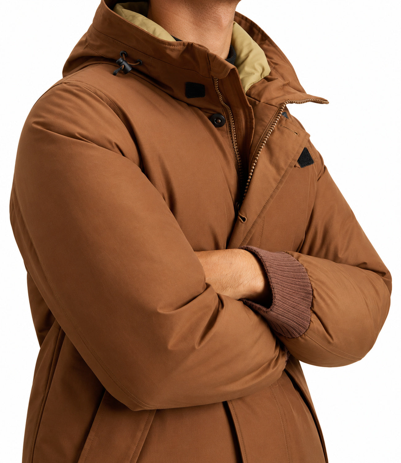 Bomber Woolrich CFWOOU2238MRUT0001 Uomo - Bison