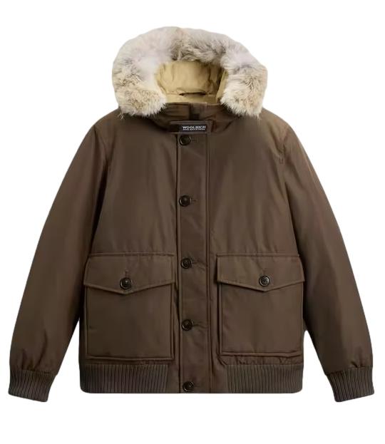 Bomber Woolrich CFWOOU2238MRUT0001 Uomo - Dark Green