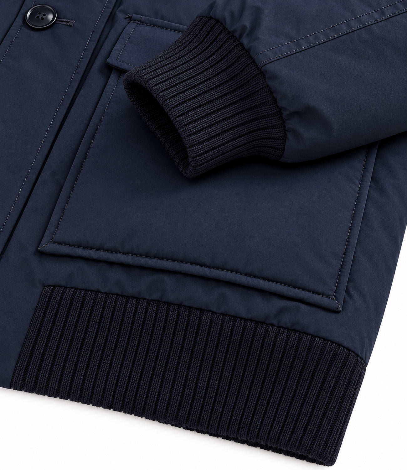 Bomber Woolrich CFWOOU2238MRUT0001 Uomo - Melton Blue