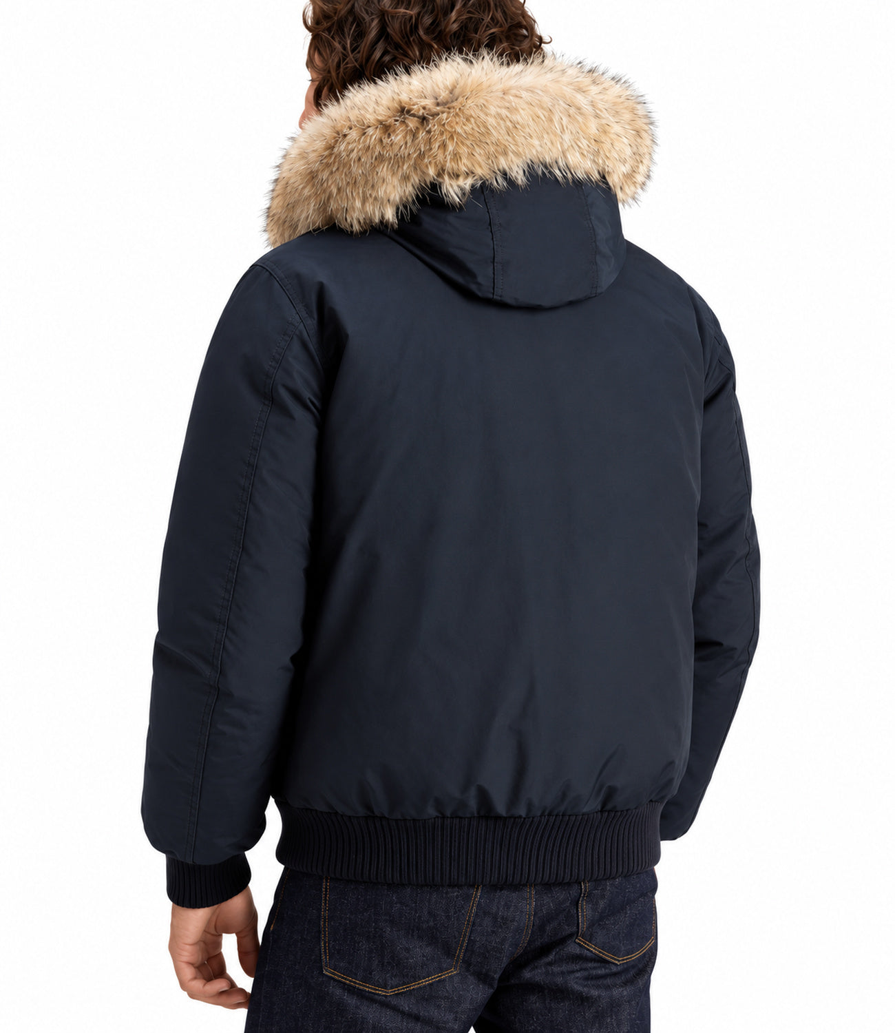 Bomber Woolrich CFWOOU2238MRUT0001 Uomo - Melton Blue