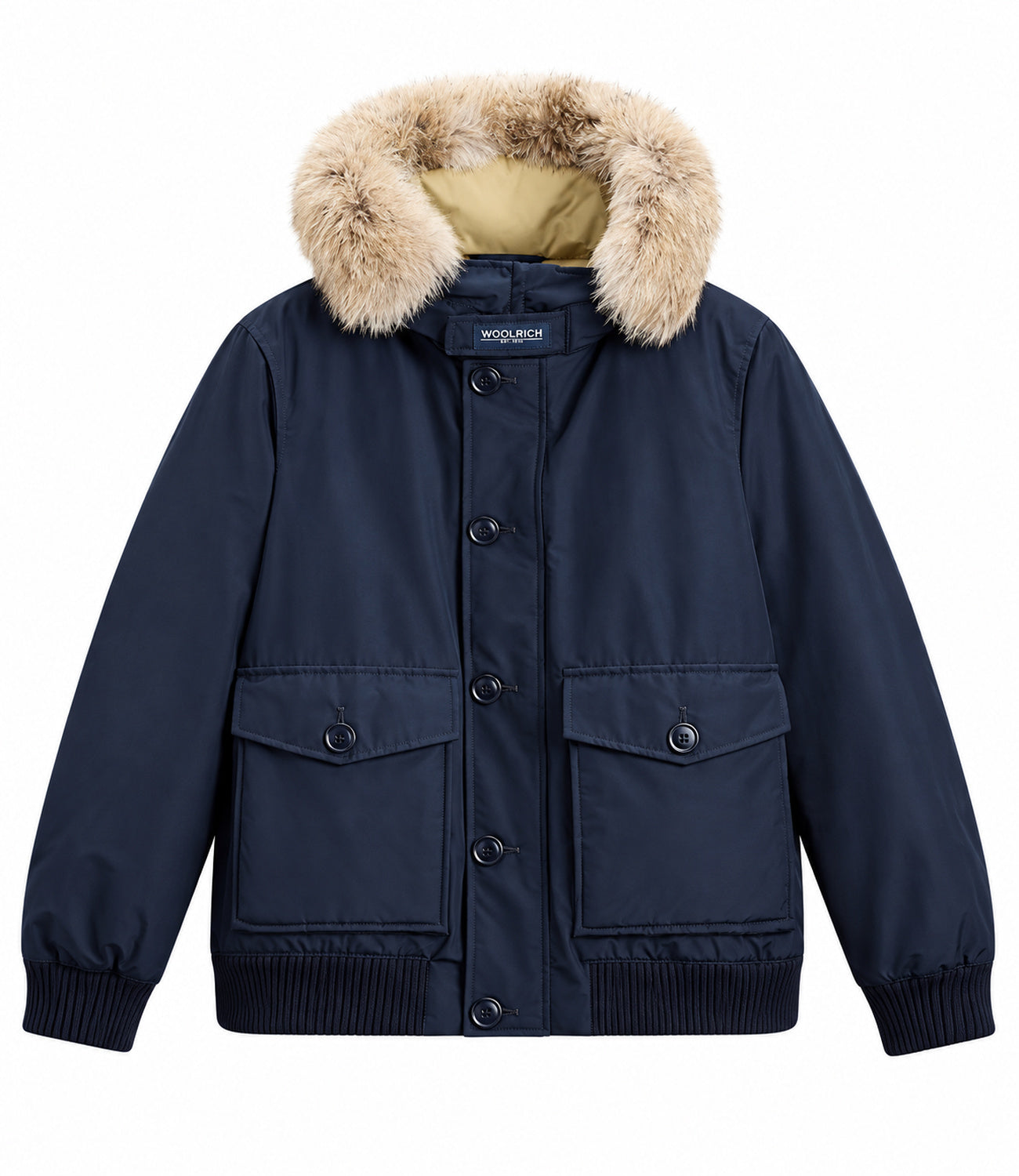 Bomber Woolrich CFWOOU2238MRUT0001 Uomo - Melton Blue