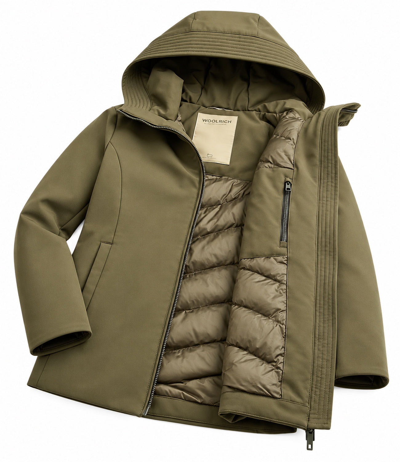 Giubbino Woolrich CFWWOU2045FBUT3496 Donna - Dark Green