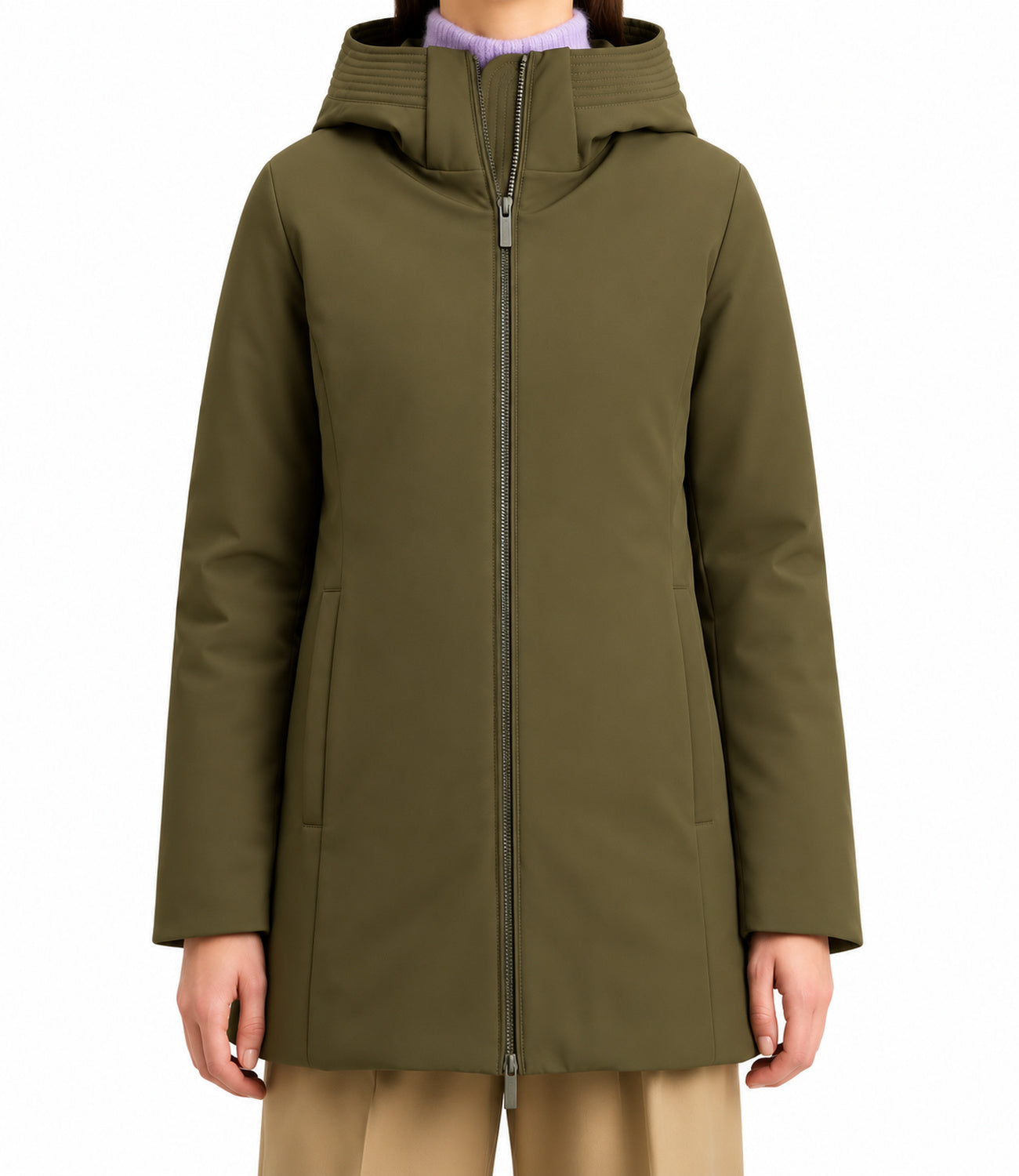 Giubbino Woolrich CFWWOU2045FBUT3496 Donna - Dark Green