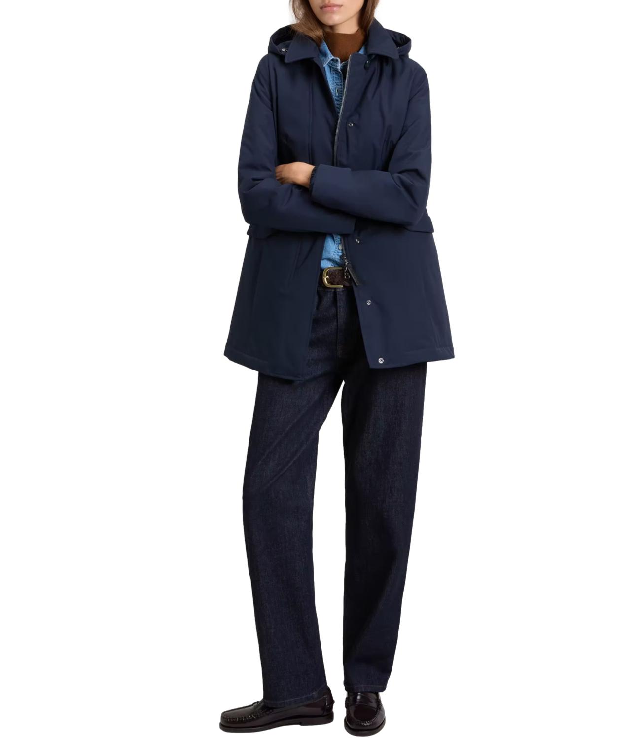 Giubbino Woolrich CFWWOU2203FRUT3342 Donna - Melton Blue