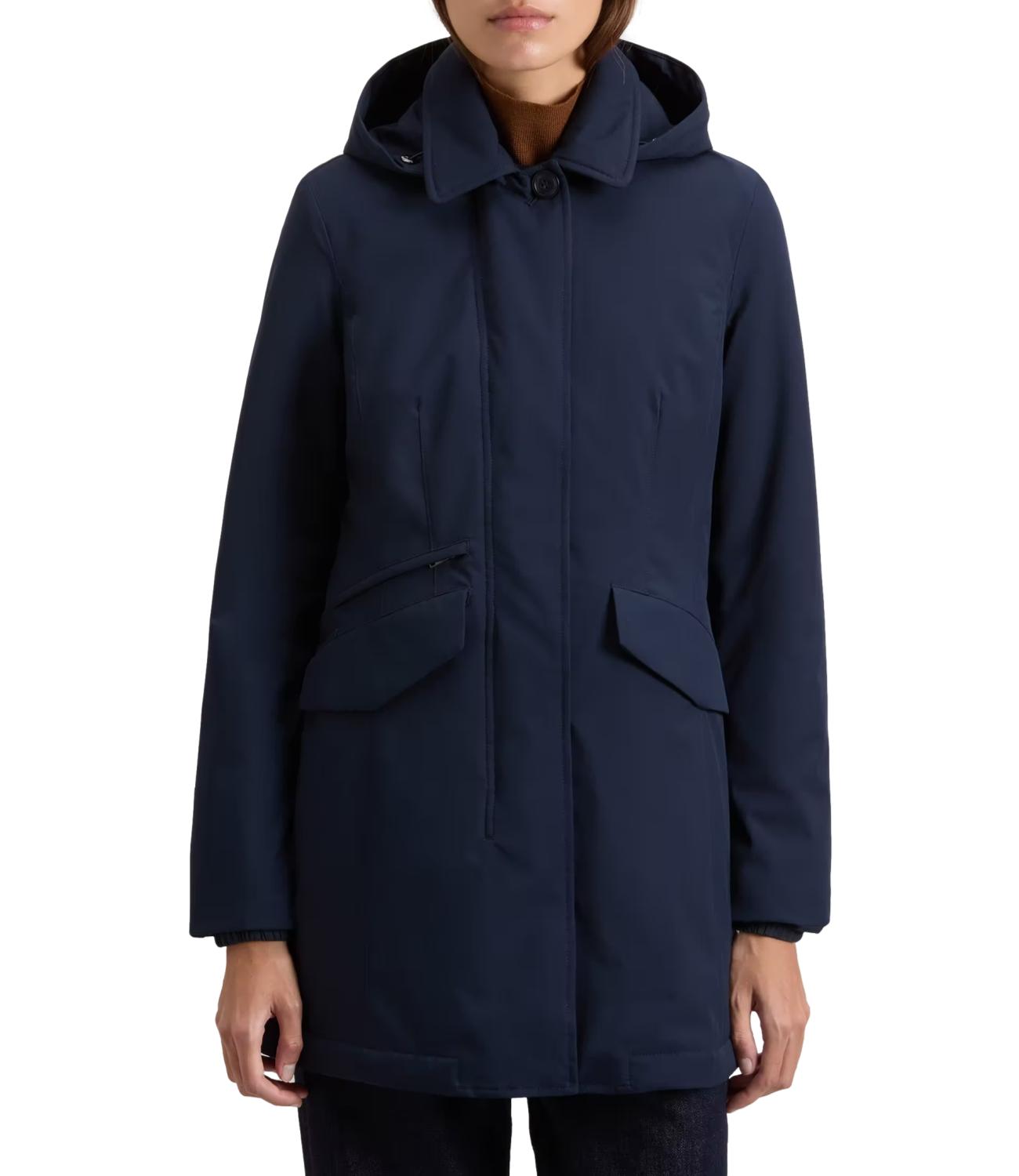 Giubbino Woolrich CFWWOU2203FRUT3342 Donna - Melton Blue
