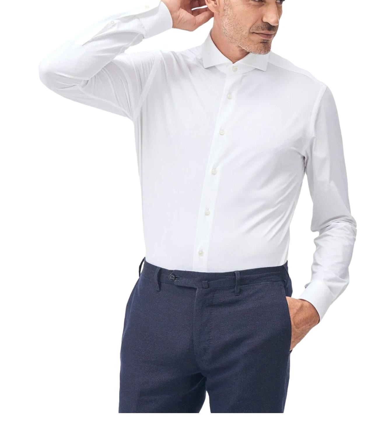 Camicia Xacus ACT558ML 11460 Uomo - Bianca