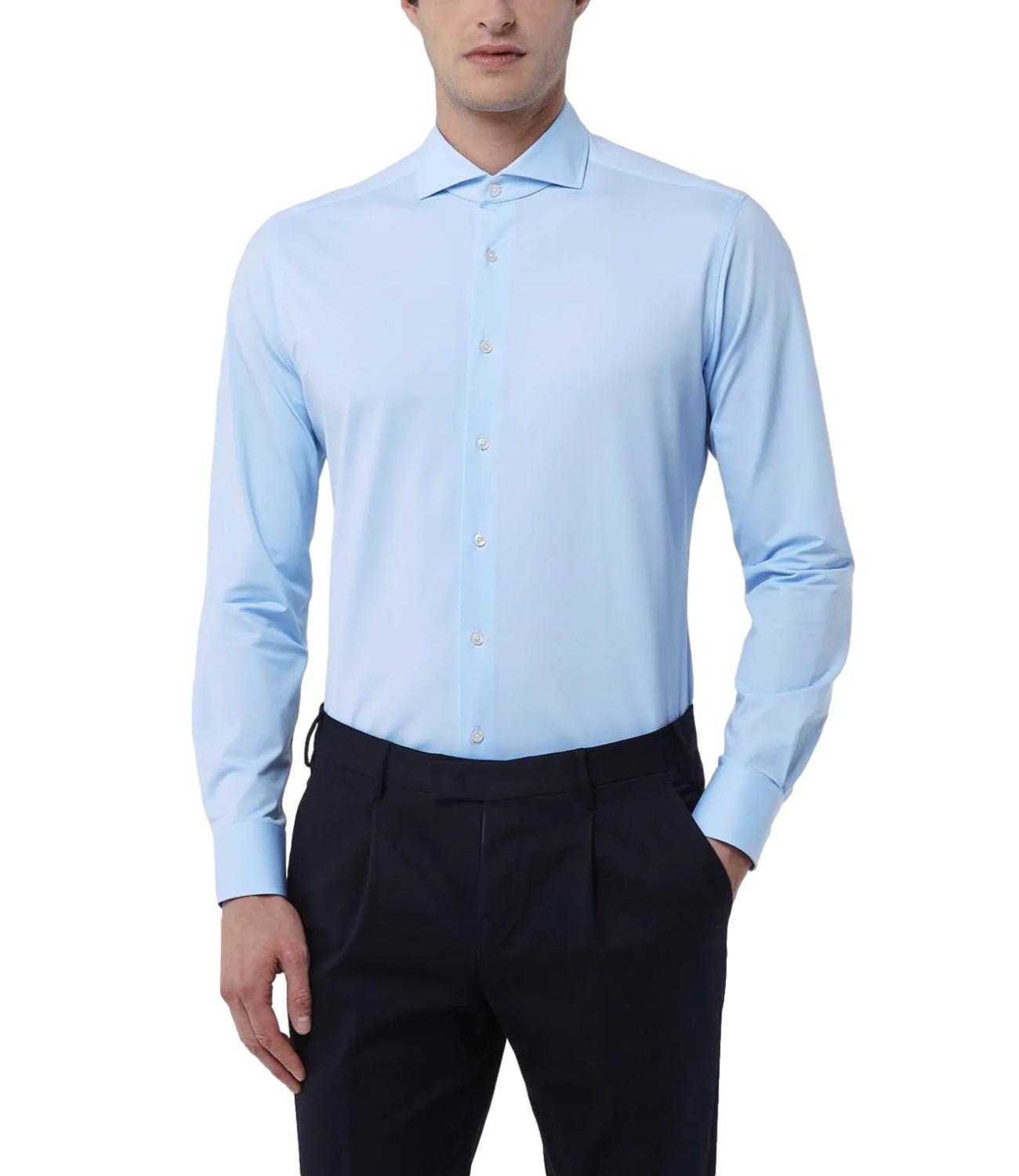 Camicia Xacus ACT558ML 11460 Uomo - Celeste