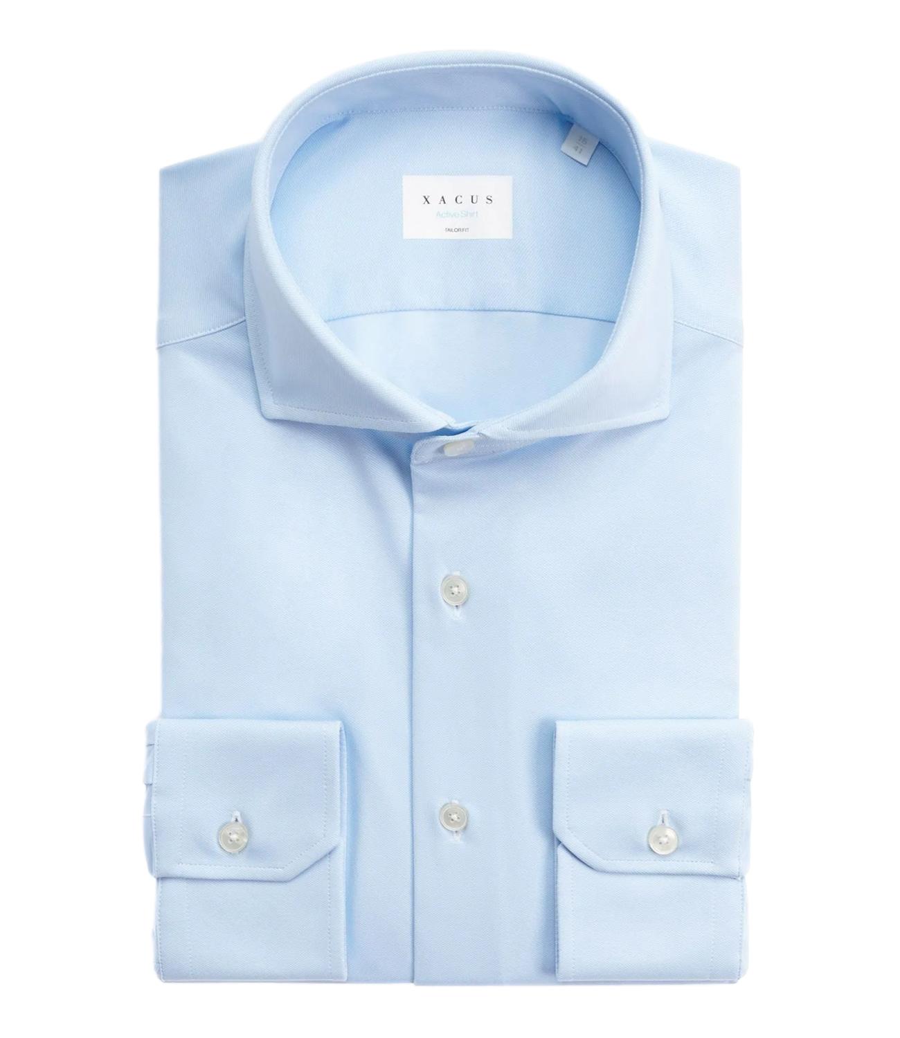 Camicia Xacus ACT558ML 11460 Uomo - Celeste