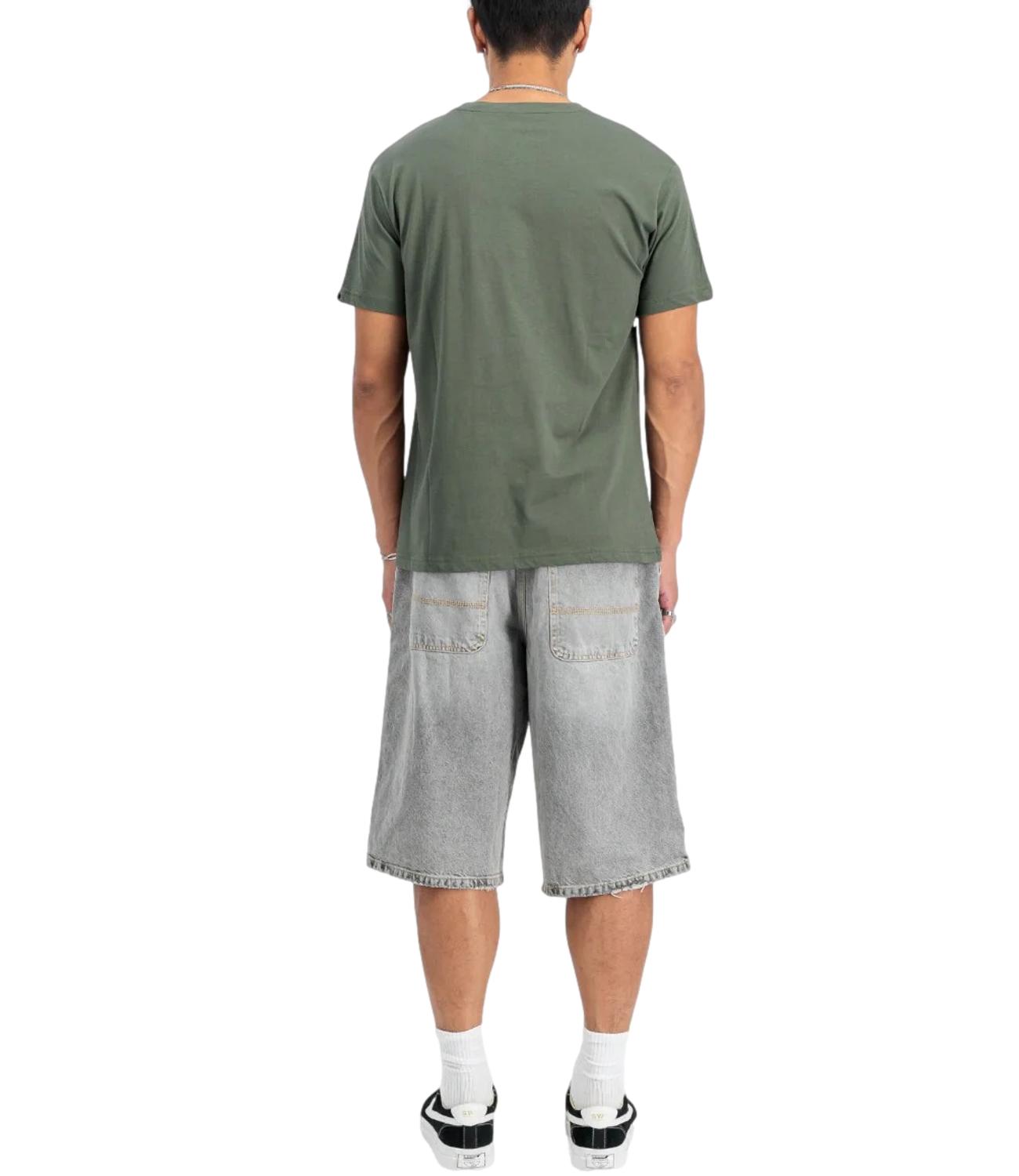 T.shirt Basic t small logo verde