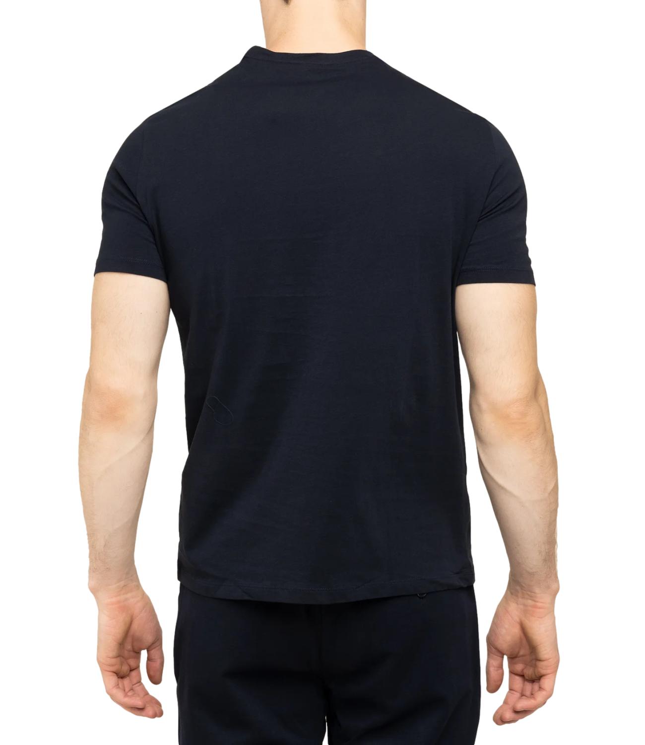 T-shirt blu logo AX