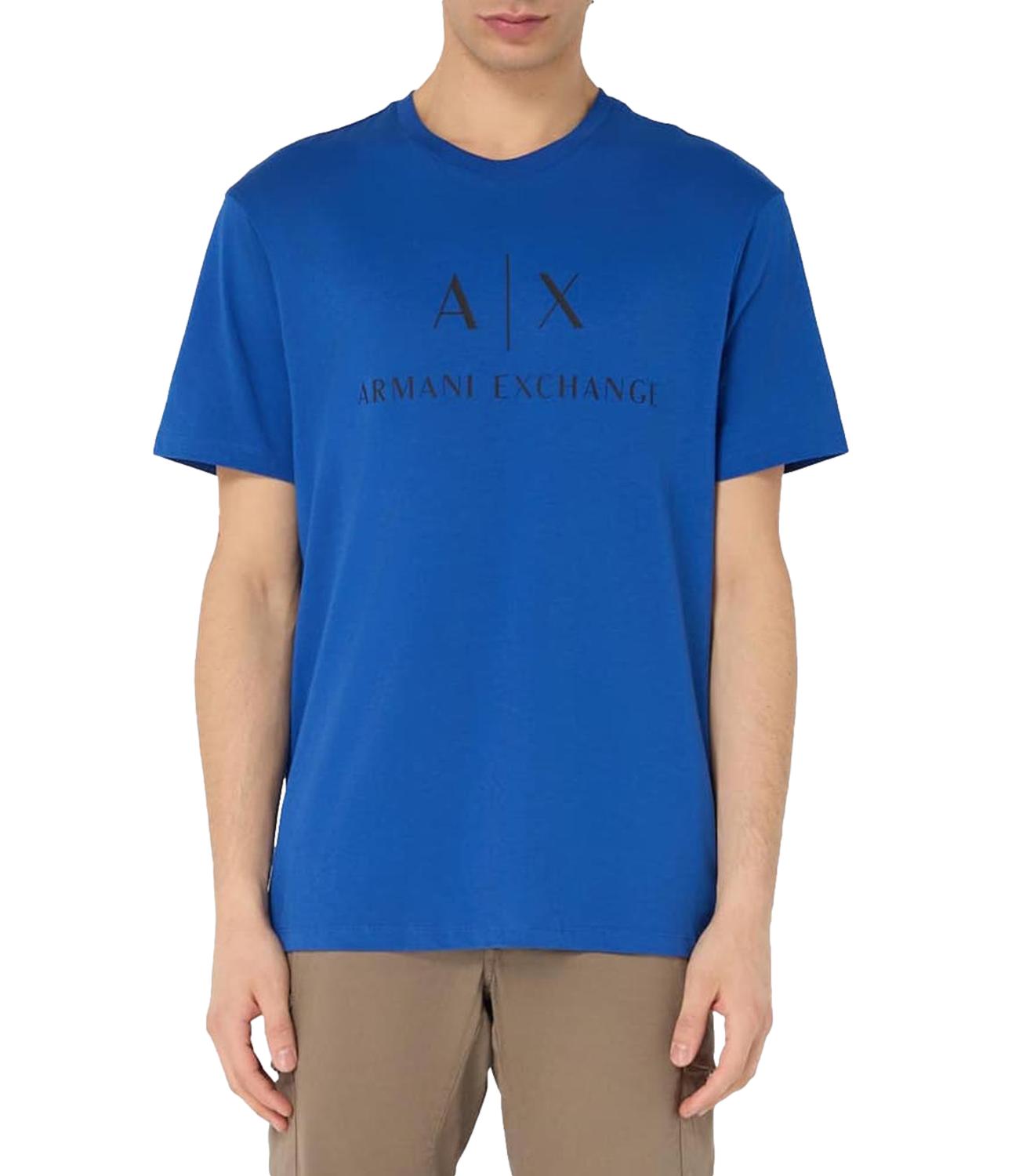 Armani Exchange T-shirt blu elettrico Uomo
