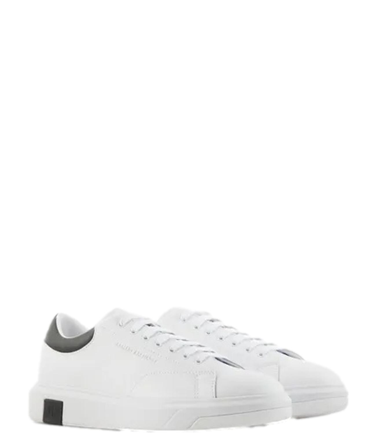 Sneakers bianca in pelle AX