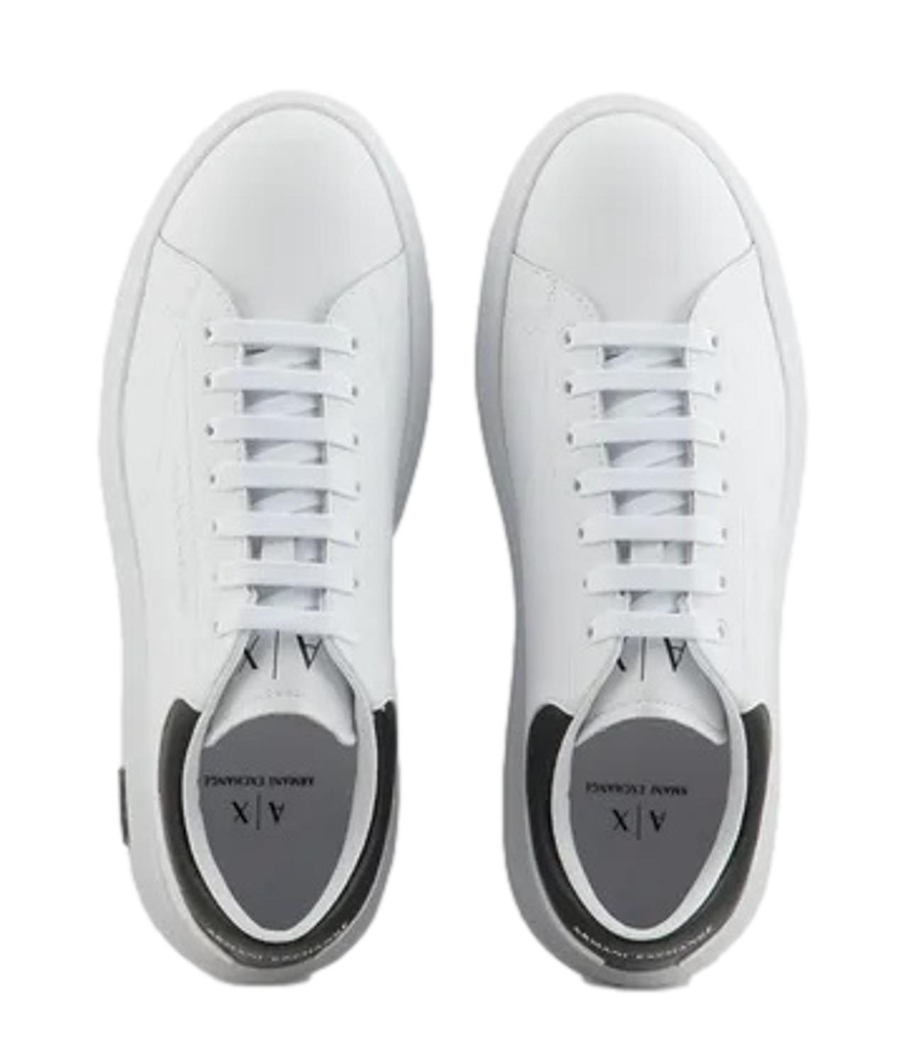 Sneakers bianca in pelle AX