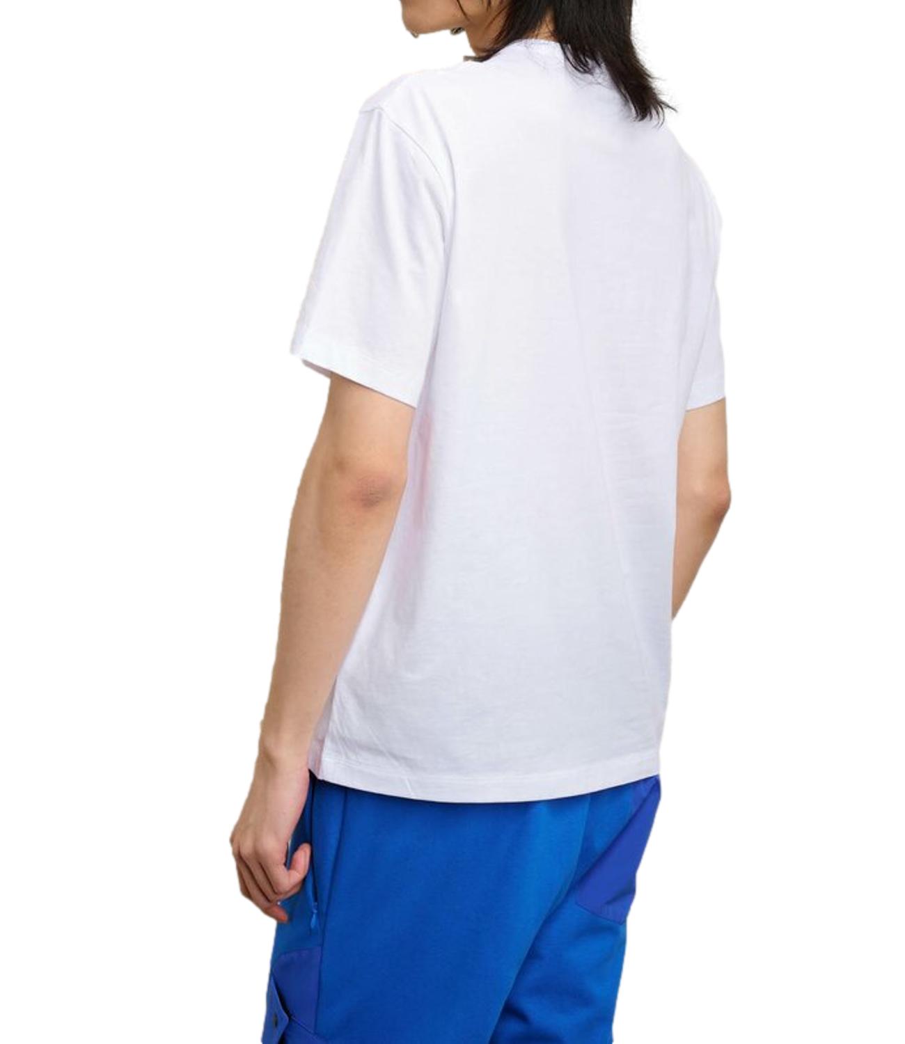 Blauer T-shirt Bianco Ottico Uomo