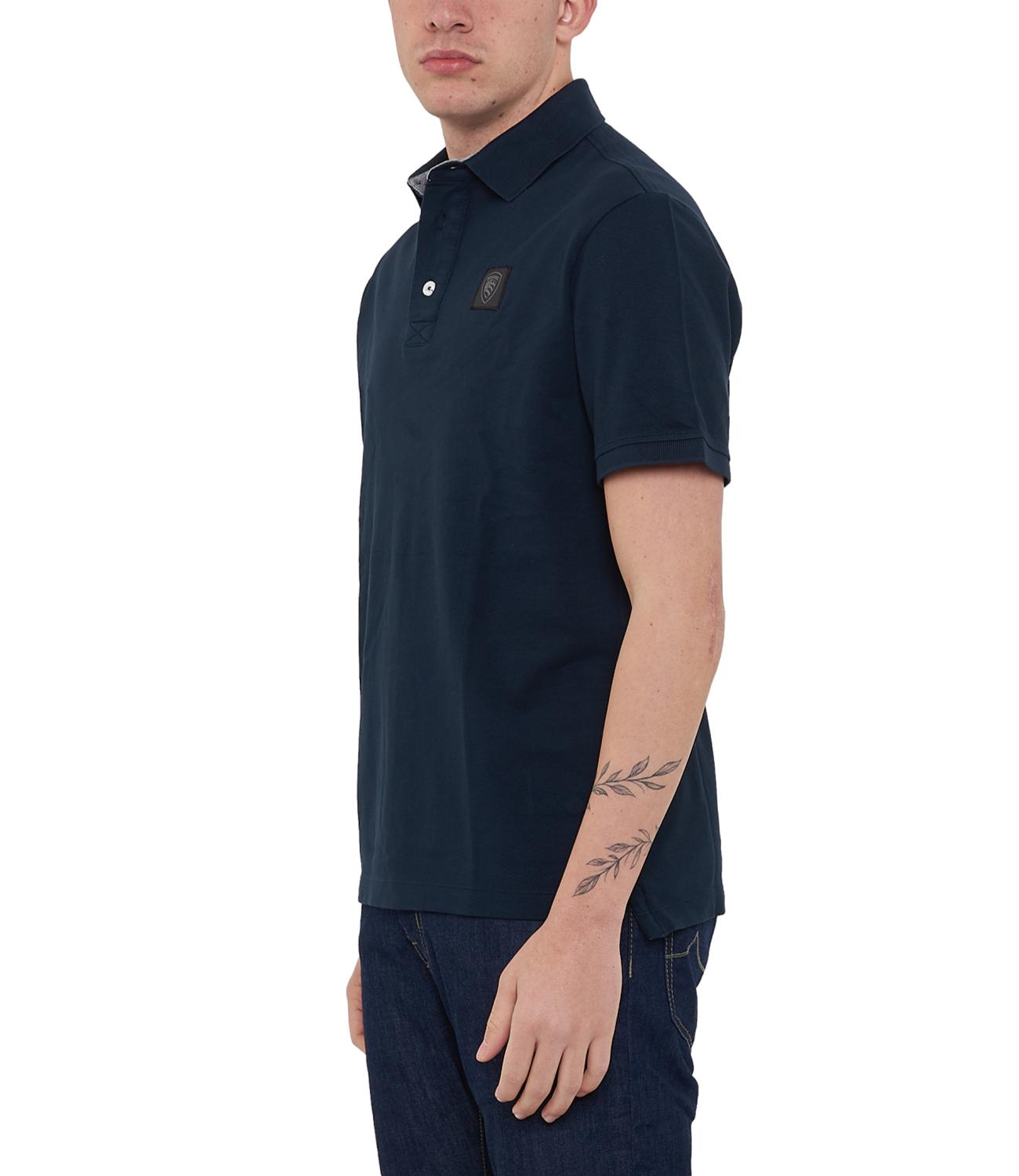 Polo Blauer Albano blu scuro