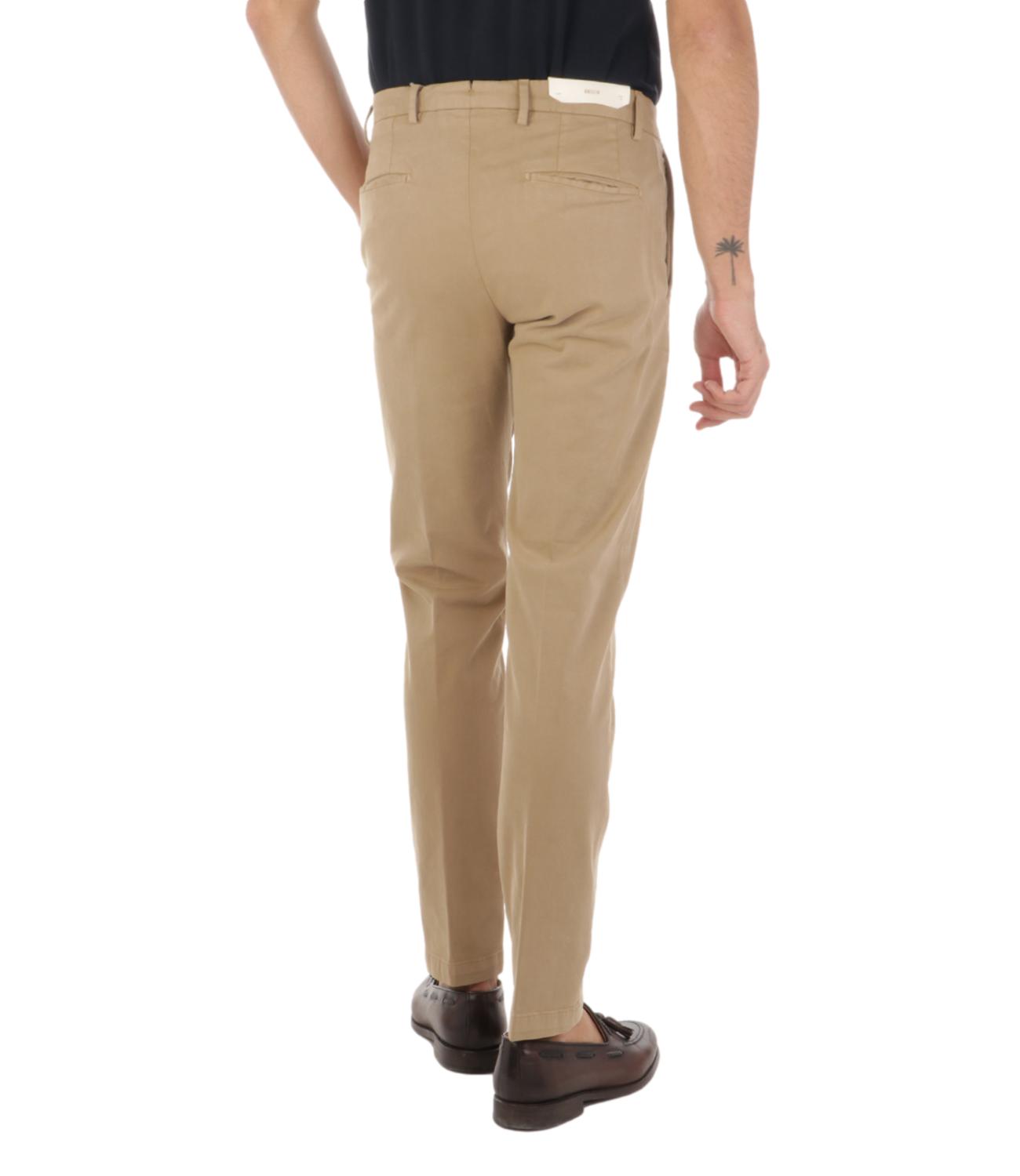Pantaloni Briglia uomo beige castoro