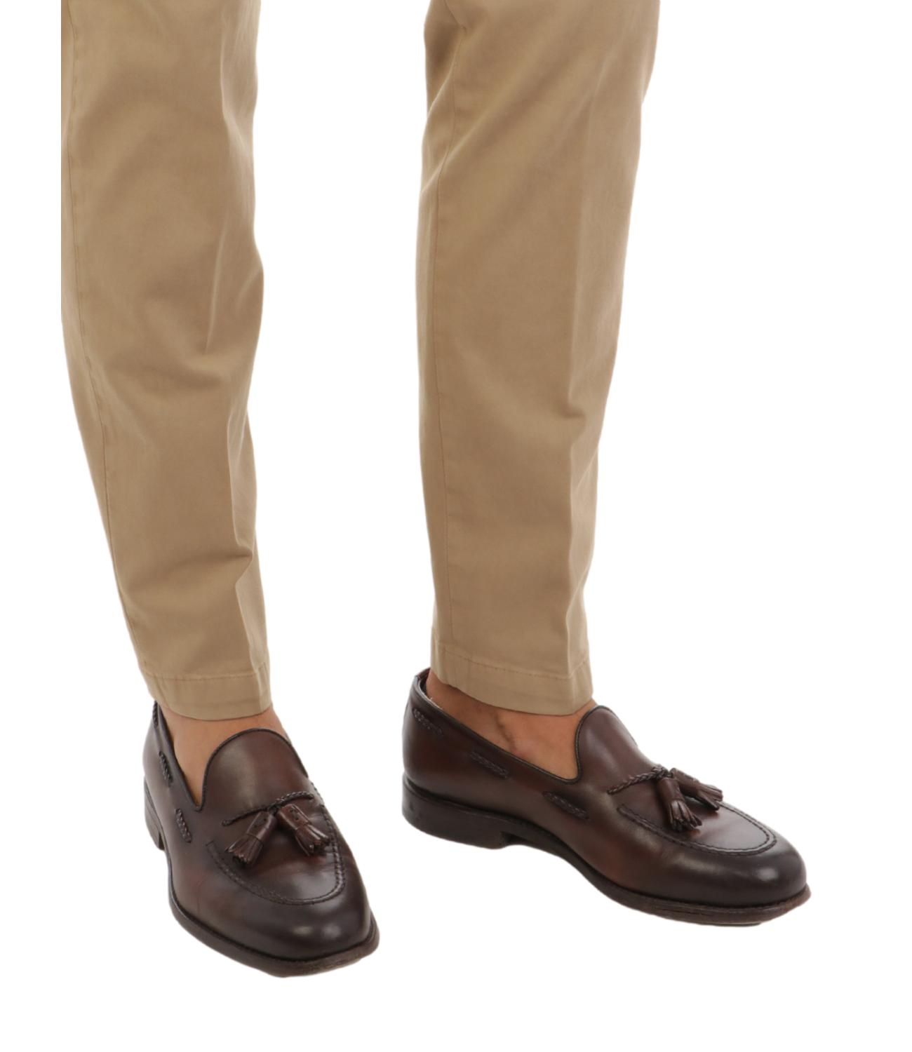 Pantaloni Briglia uomo beige castoro