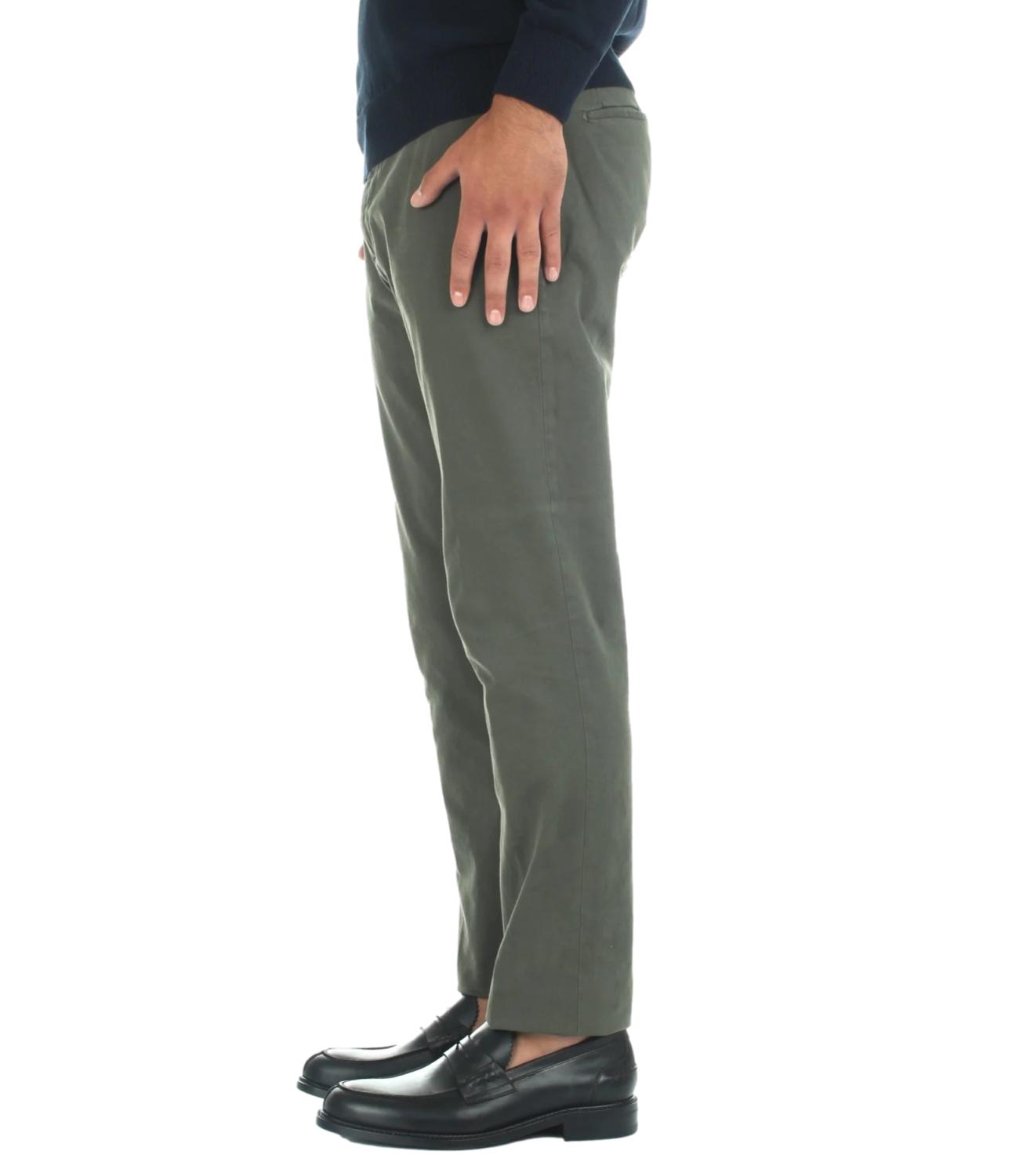 Pantaloni Briglia uomo beige verde