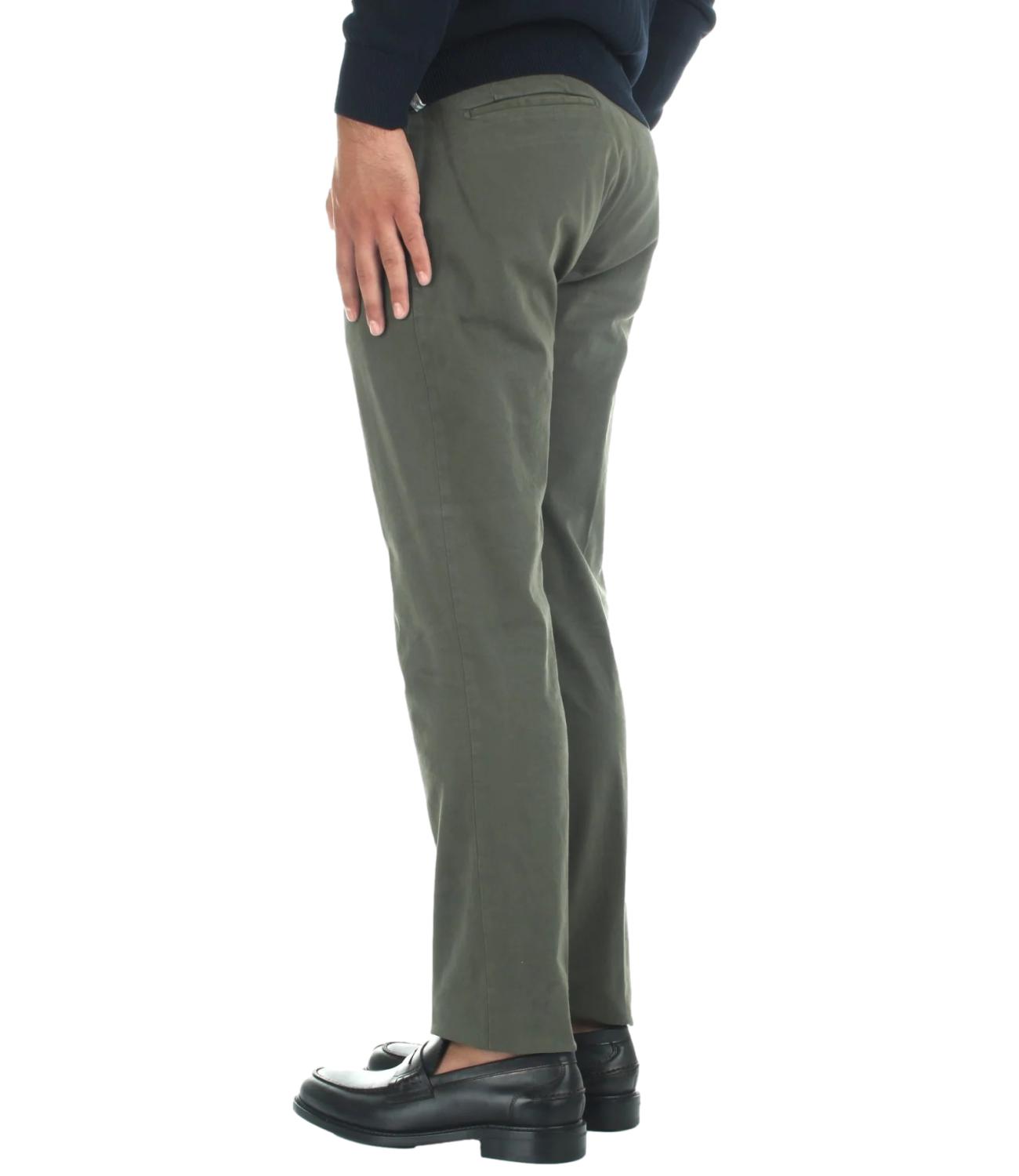 Pantaloni Briglia uomo beige verde