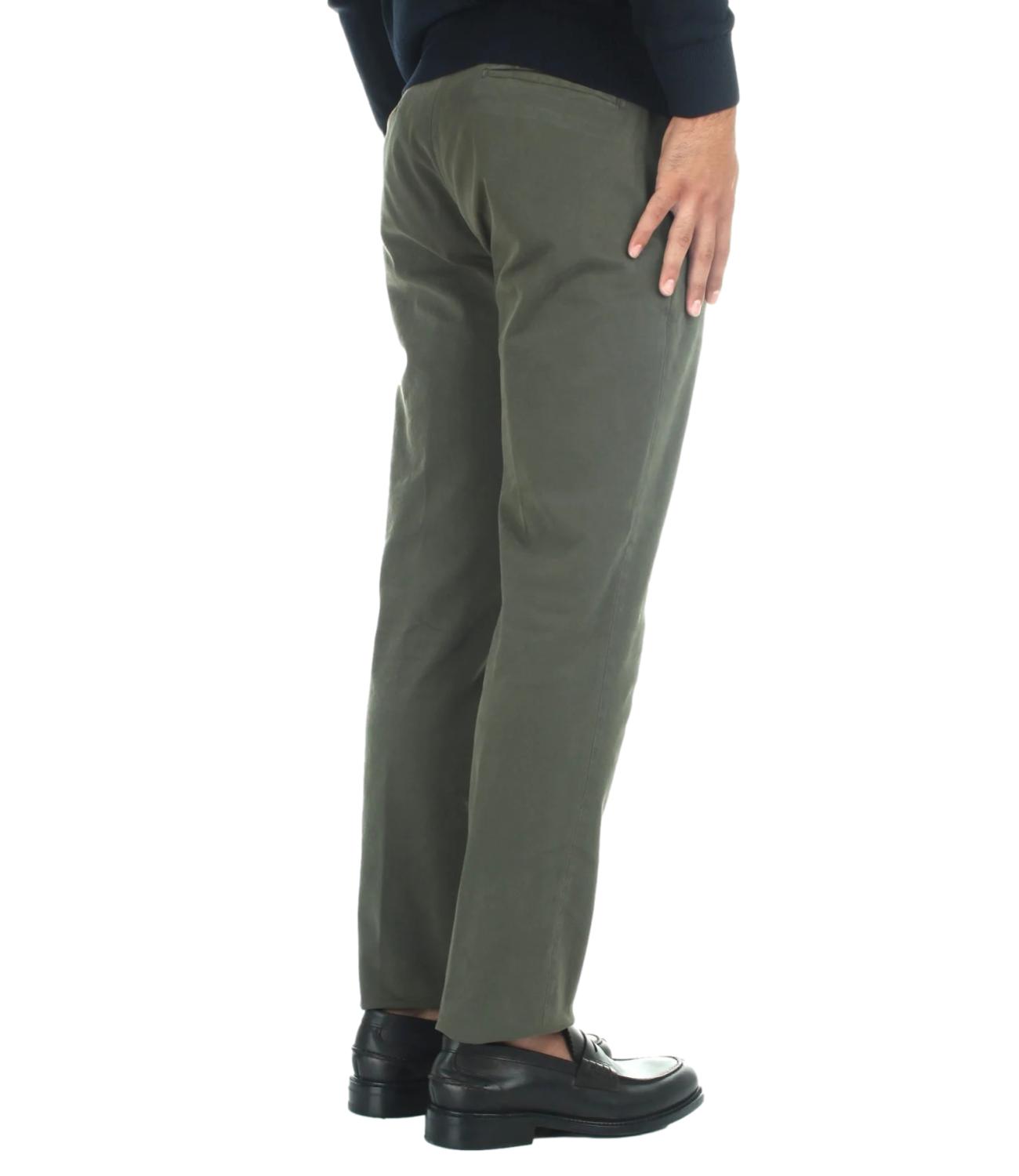 Pantaloni Briglia uomo beige verde
