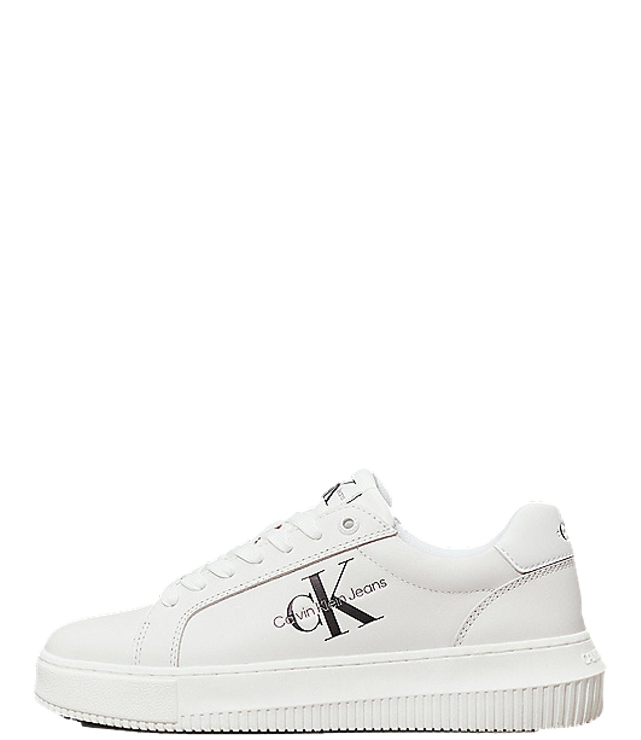 Snerakers bianca donna Calvin Klein logo
