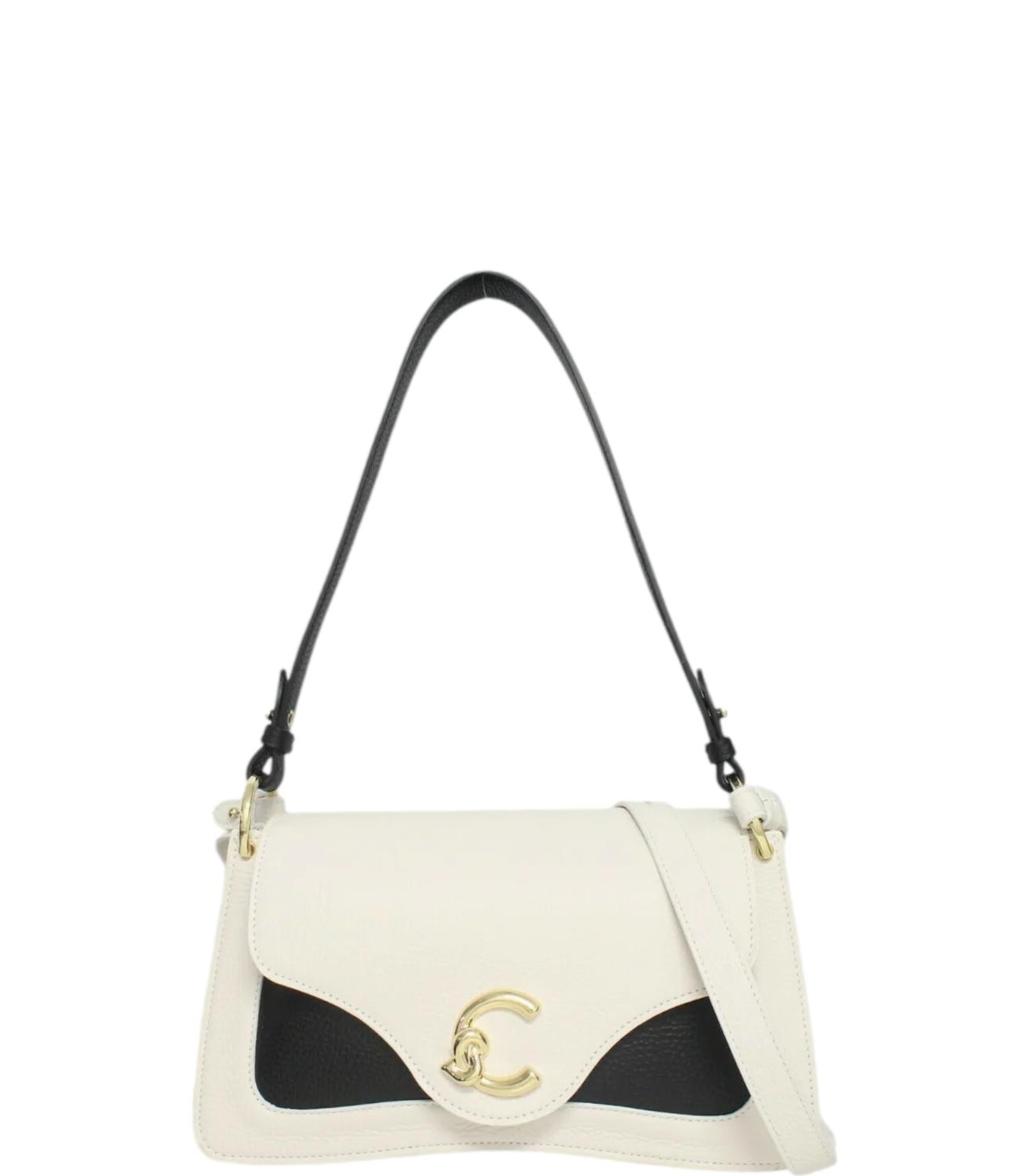 Coccinelle borsa C-me bicolore donna