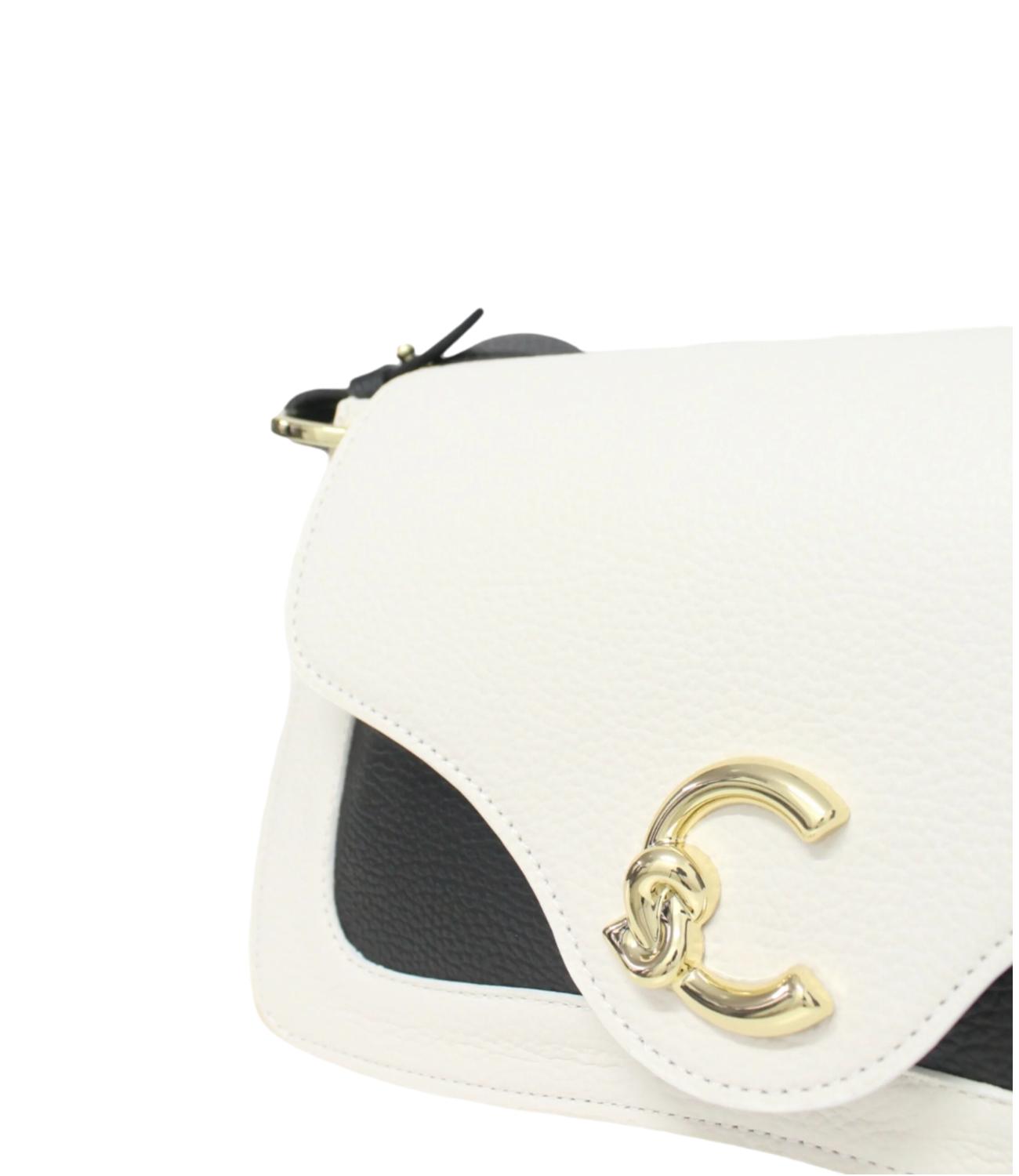 Coccinelle borsa C-me bicolore donna
