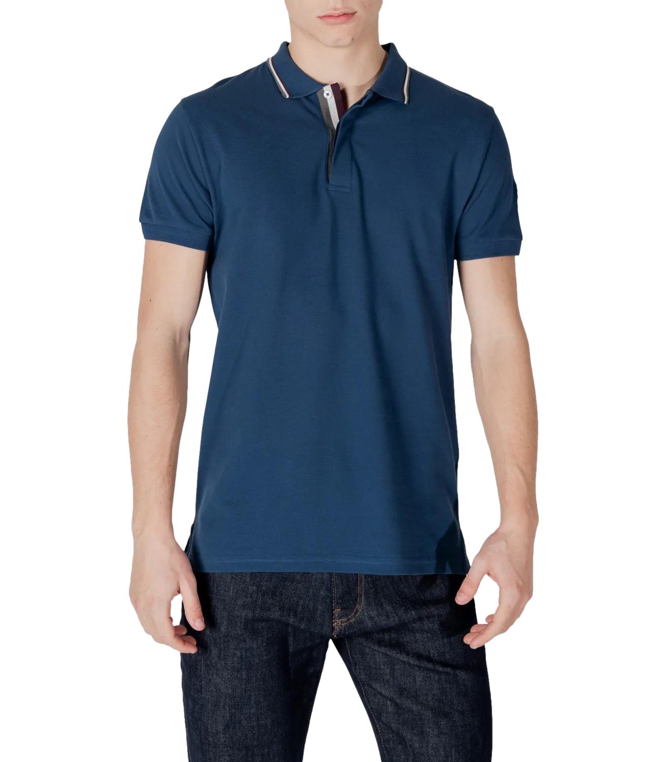 Colmar polo blu aperto