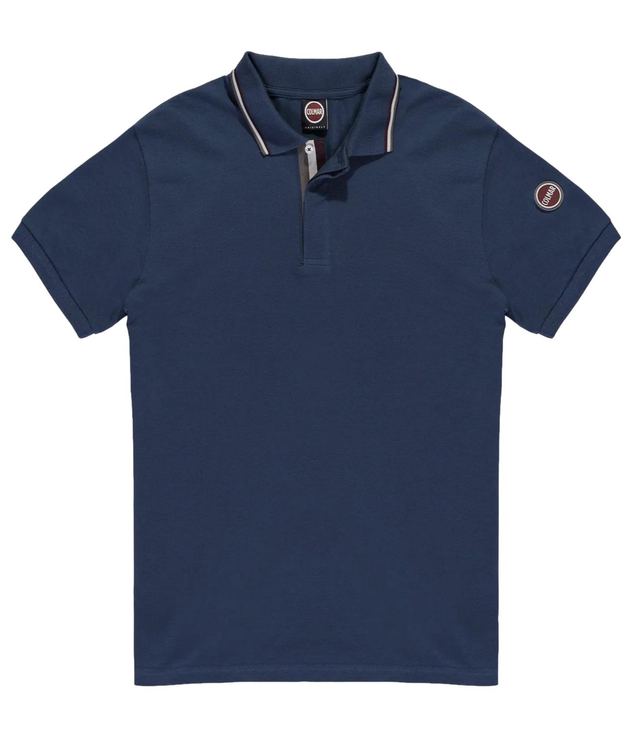 Colmar polo blu aperto