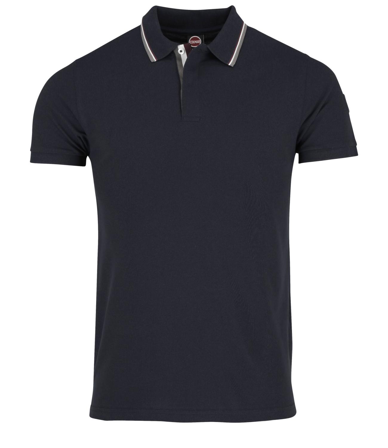 Polo Colmar Blu con stampa