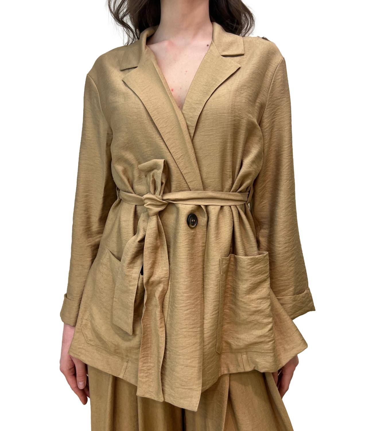 Dixie Giacca Camel Donna