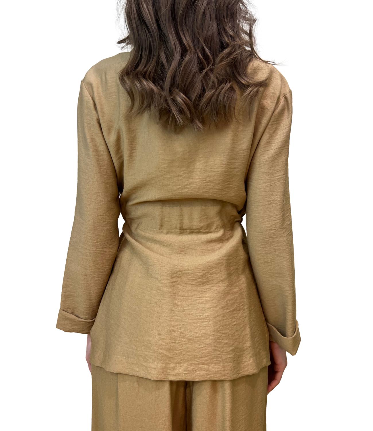 Dixie Giacca Camel Donna