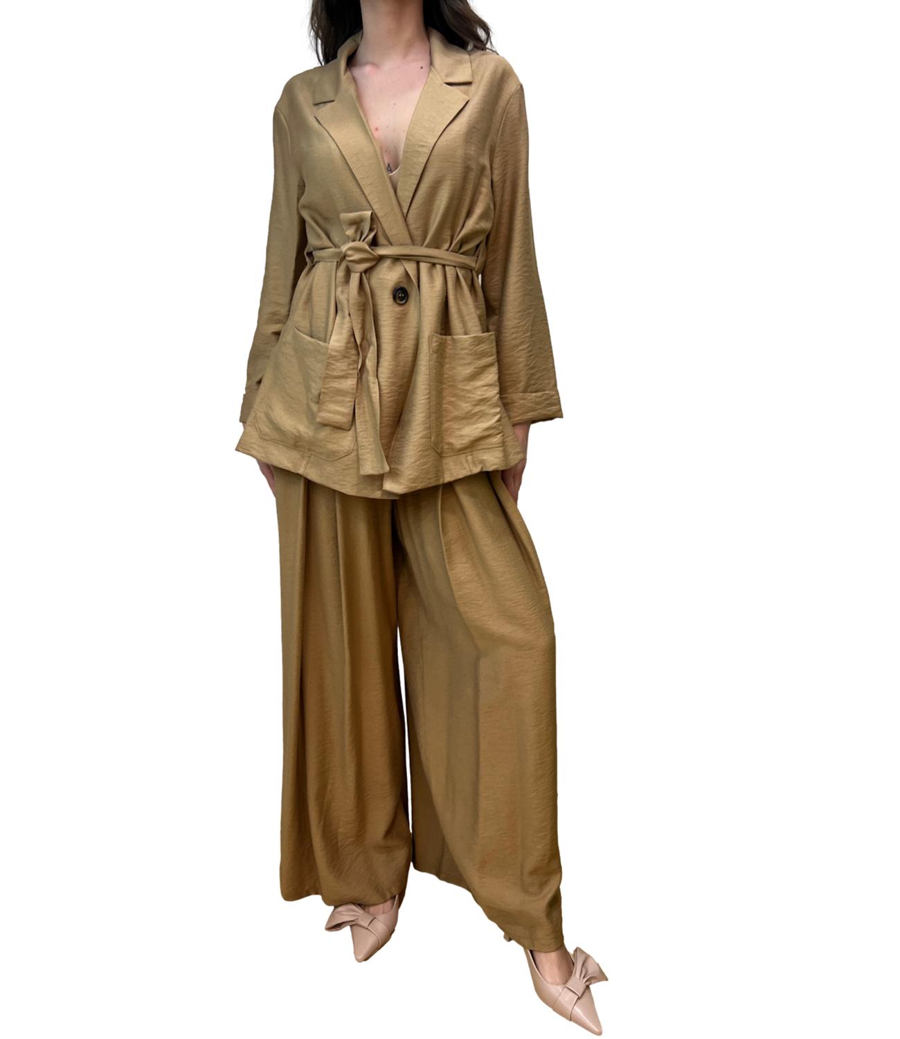 Dixie Giacca Camel Donna